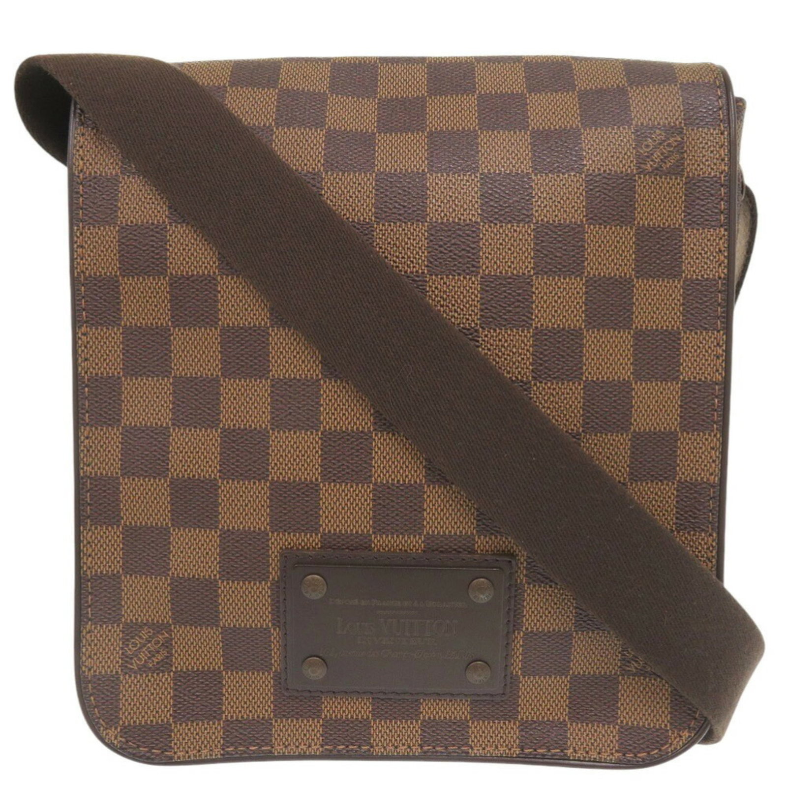Shoulder Bag Damier Canvas by Louis Vuitton: Shoulder Bag Damier Canvas by Louis Vuitton Damier Canvas by Louis Vuitton - A Timeless Shoulder Bag. This classic shoulder bag features the iconic Damier canvas design, a signature element of Louis
