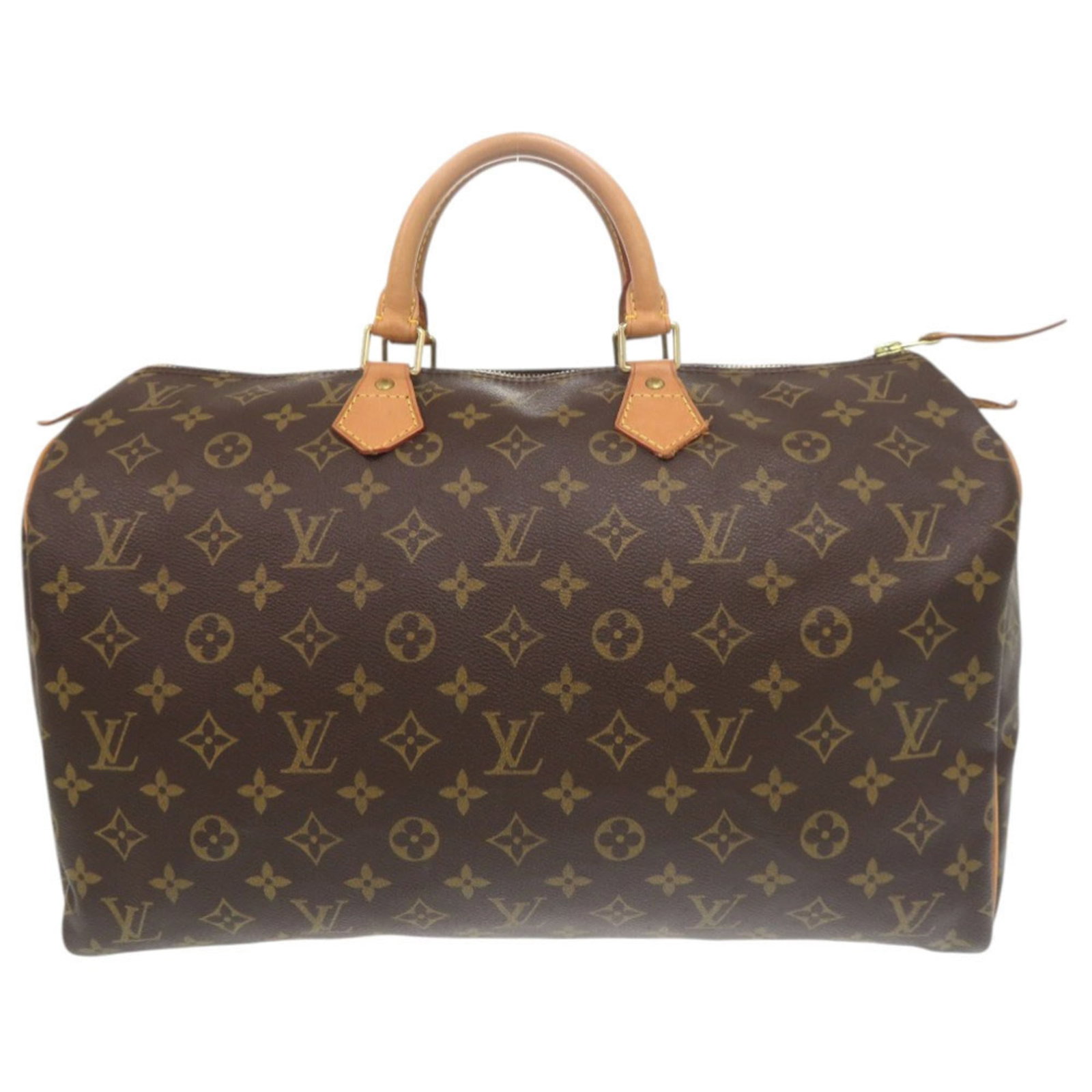 Louis Vuitton Handbag Monogram: Louis Vuitton Handbag Monogram Monogrammed with the iconic Louis Vuitton design, this brown monogram handbag features the M41522 model number and measures 25cm x 40cm x 18cm. Made from high-quality