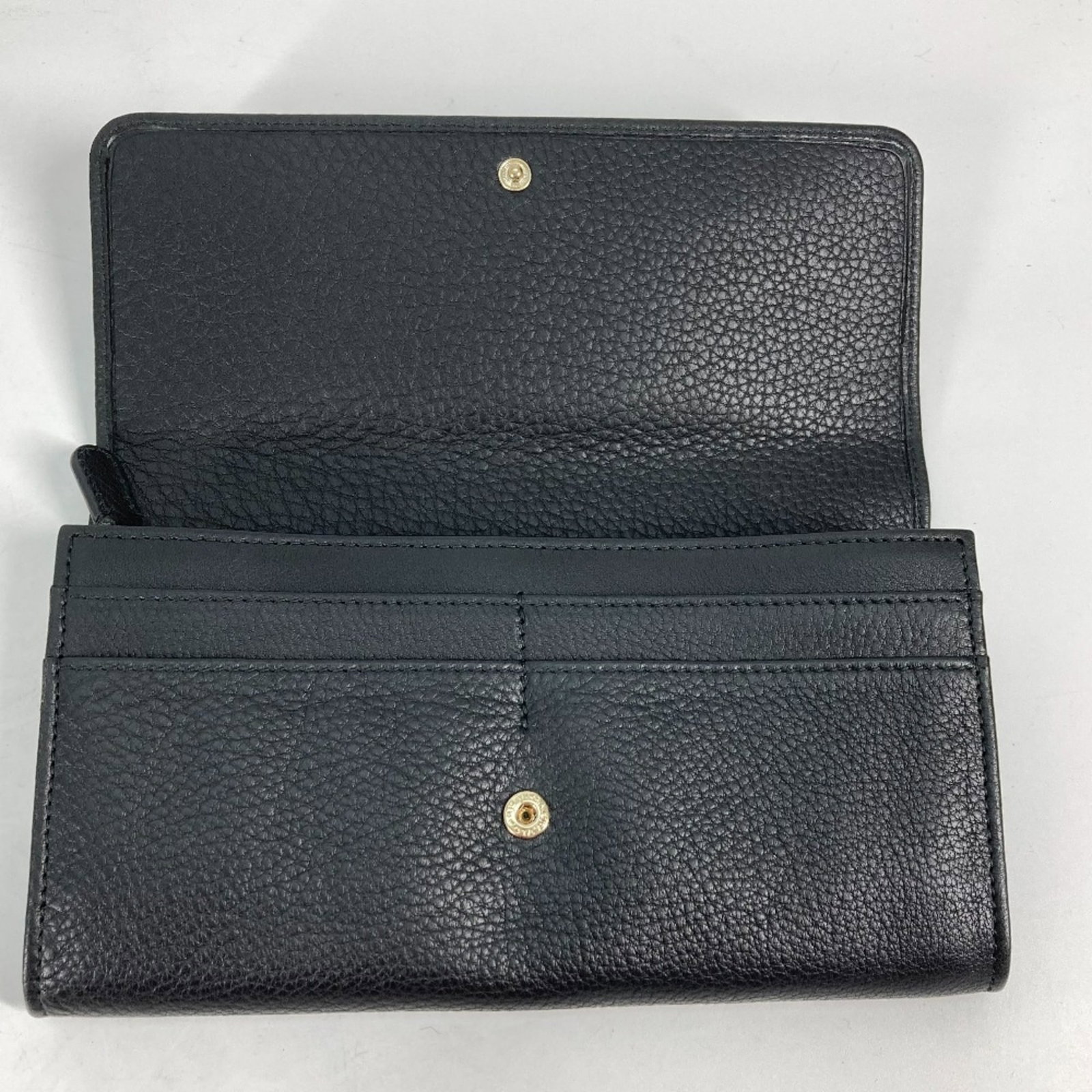 Long Bi fold Wallet Leather - 10