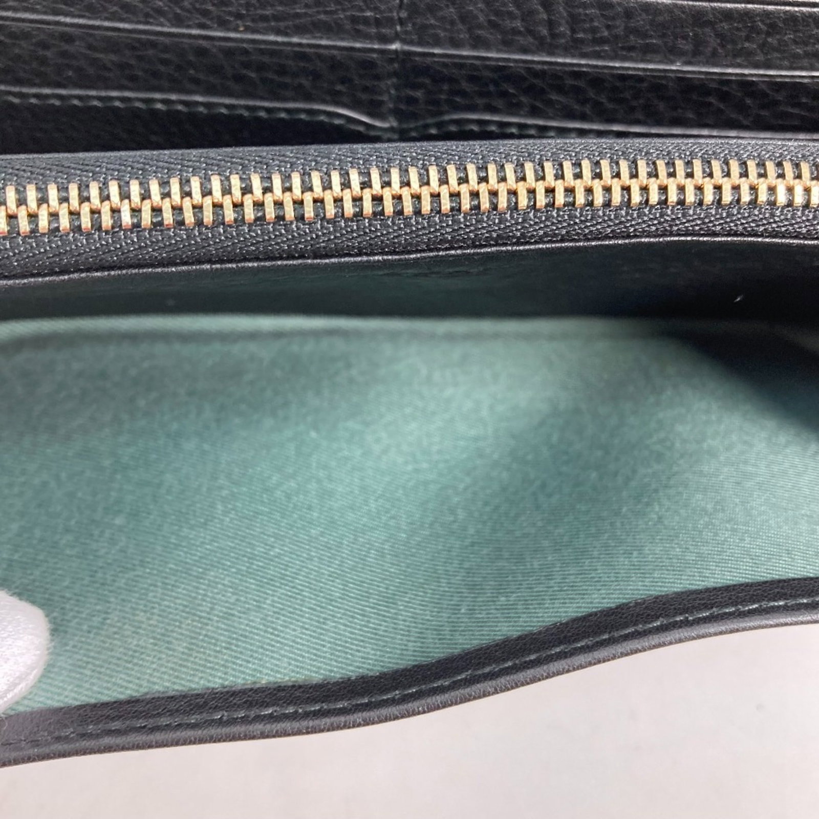 Long Bi fold Wallet Leather - 12