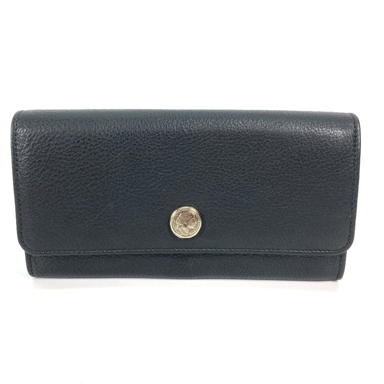 Long Bi fold Wallet Leather - 2