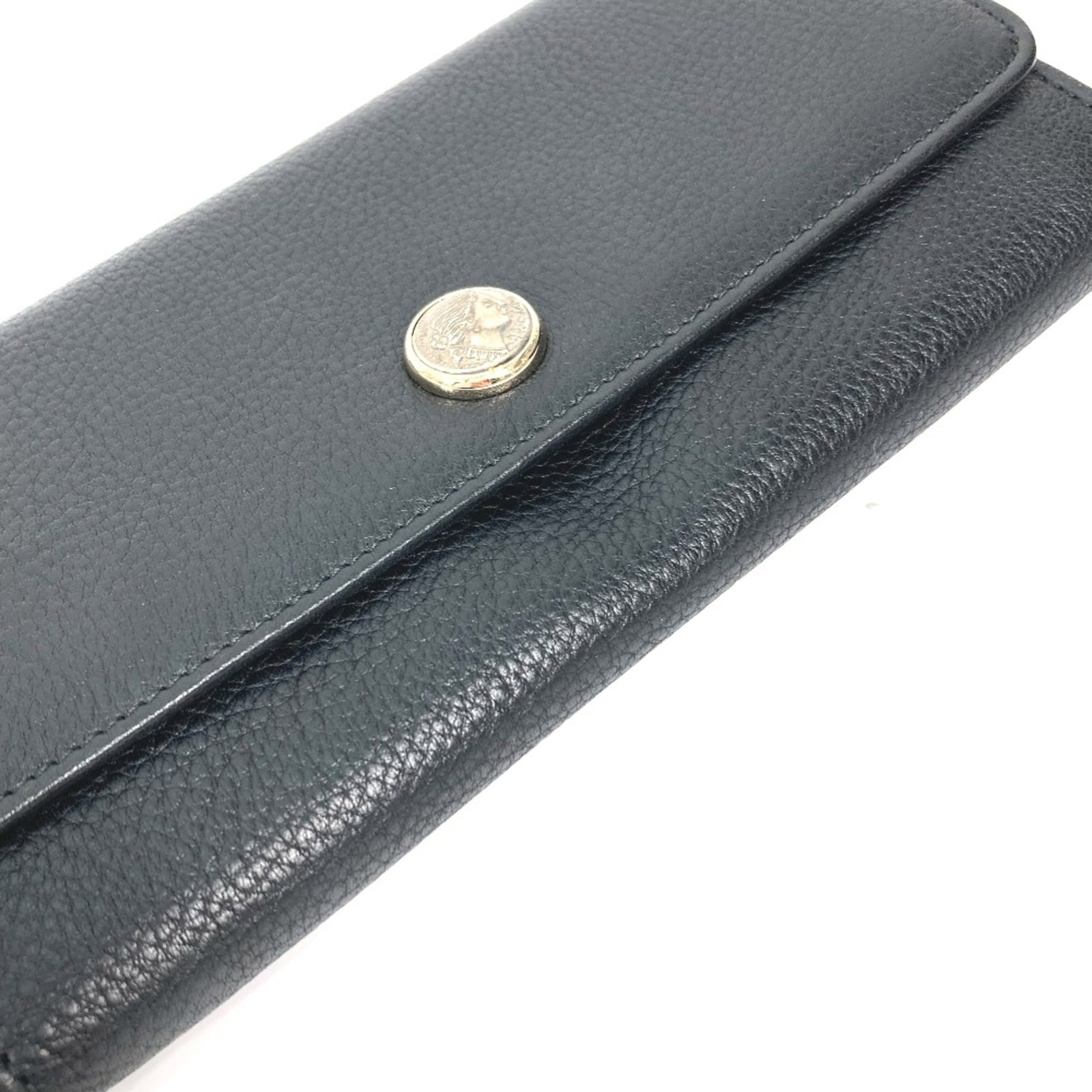 Long Bi fold Wallet Leather - 5