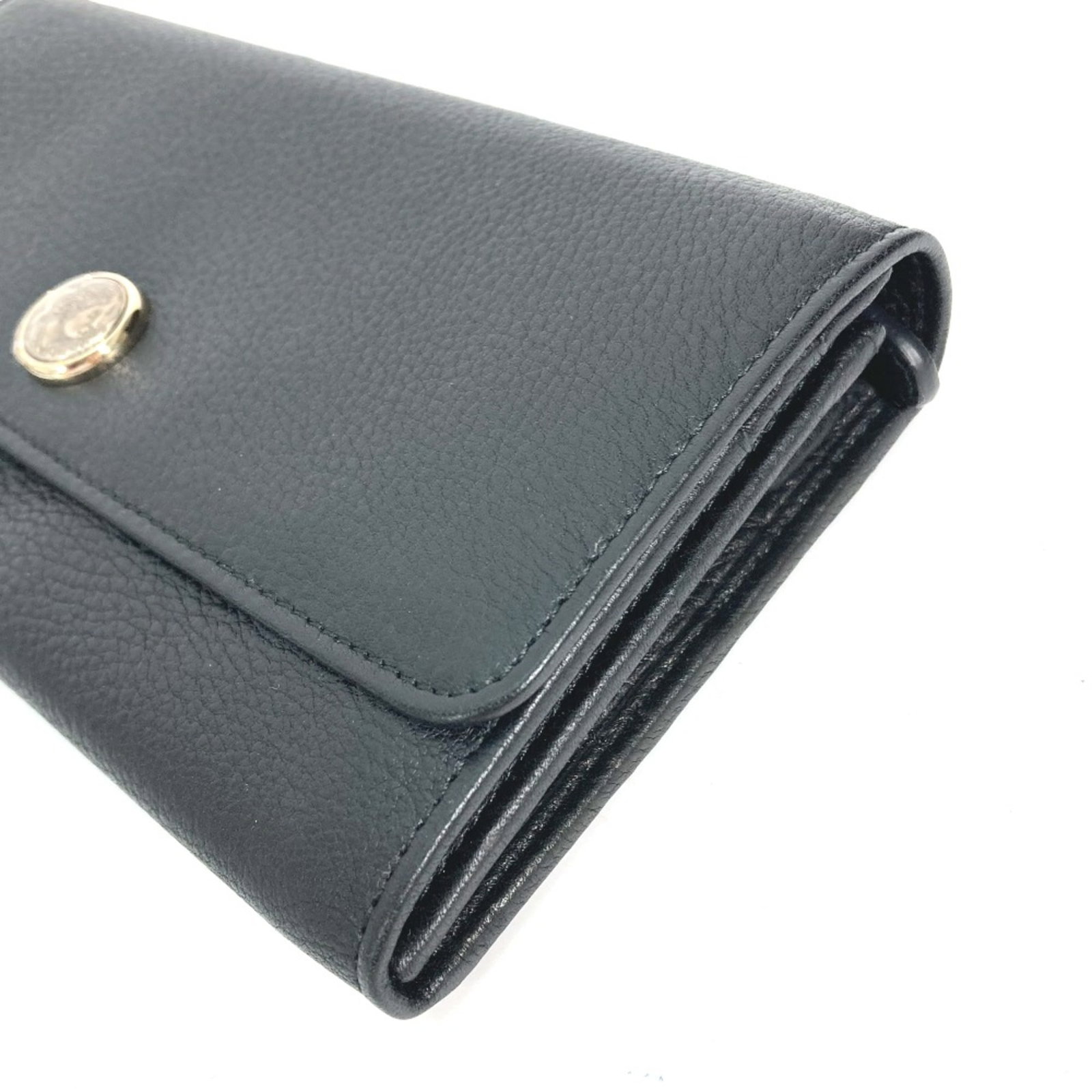 Long Bi fold Wallet Leather - 6