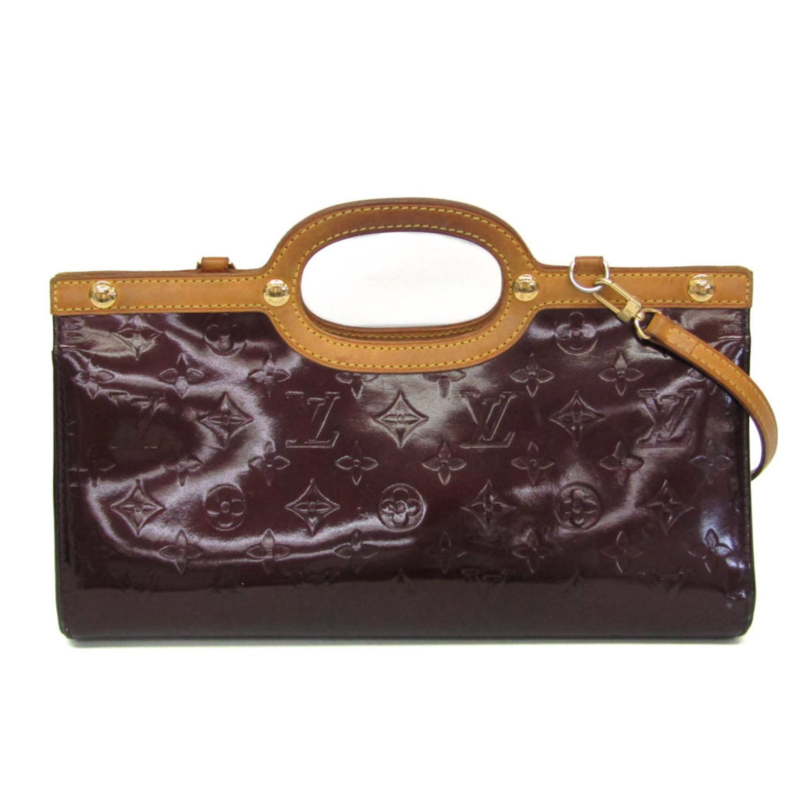 Louis Vuitton Handbag Shoulder Bag Monogram Vernis: Louis Vuitton Handbag Shoulder Bag Monogram Vernis The Louis Vuitton Handbag Shoulder Bag Monogram Vernis boasts a striking Amarante color and signature Monogram Vernis design, making it a standout