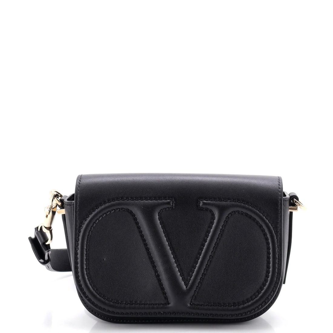 Valentino Garavani VLogo Flap Shoulder Bag Leather Small: Valentino Garavani VLogo Flap Shoulder Bag Leather Small Small, sleek, and sophisticated, the Valentino Garavani VLogo Flap Shoulder Bag Leather Small boasts a classic design with a touch of luxury.