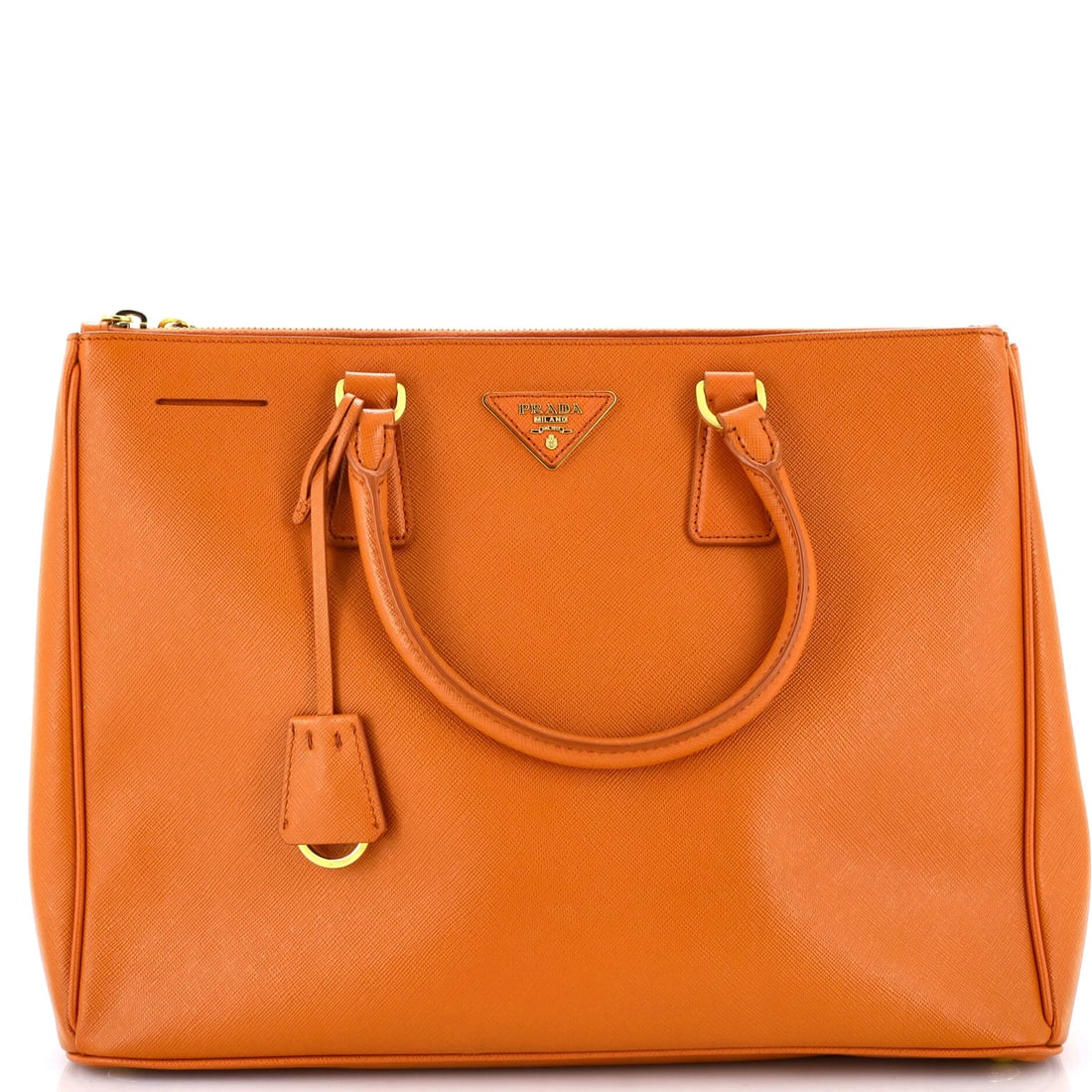Lux Tote Saffiano Leather Large Double Prada (1 of 5)