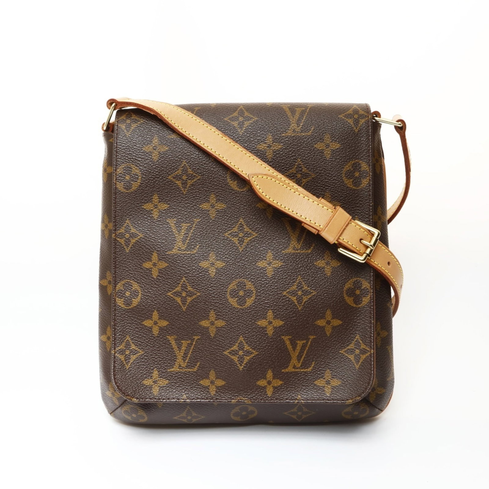 Shoulder Bag Monogram By Louis Vuitton: Shoulder Bag Monogram By Louis Vuitton Brown Monogram Shoulder Bag by Louis Vuitton, featuring the iconic monogram pattern, measures 24cm x 22cm x 8cm. This stylish shoulder bag boasts a strap length