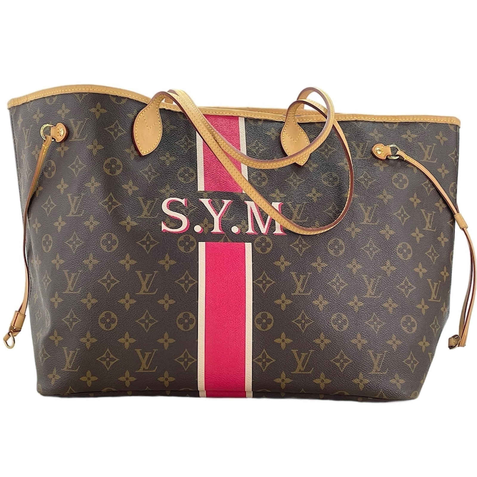 Louis Vuitton Tote Bag: Louis Vuitton Tote Bag Brown Louis Vuitton Tote Bag, 32cm x 39cm x 19cm. This tote bag features the iconic brand's signature monogram pattern and classic design. Made from high-quality materials, its 