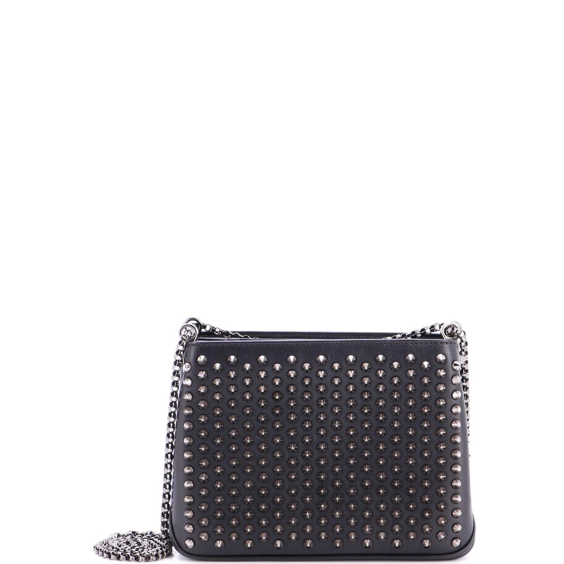 Leather Spiked Chain Bag Christian Louboutin Small (1 of 6)