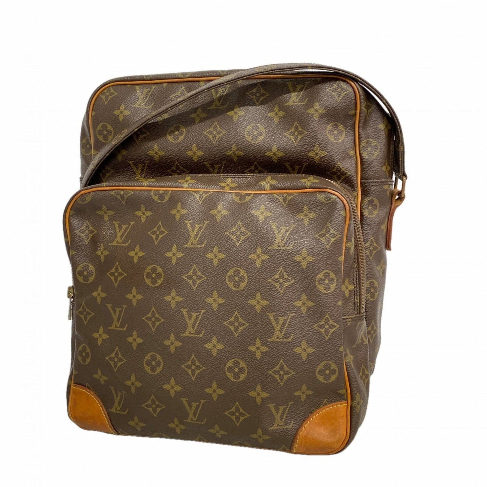 Shoulder bag from Louis Vuitton: Shoulder bag from Louis Vuitton Brown Louis Vuitton shoulder bag with classic design and timeless appeal. Measuring 35.5cm x 27cm x 10cm, it offers a spacious interior for daily essentials. Made from