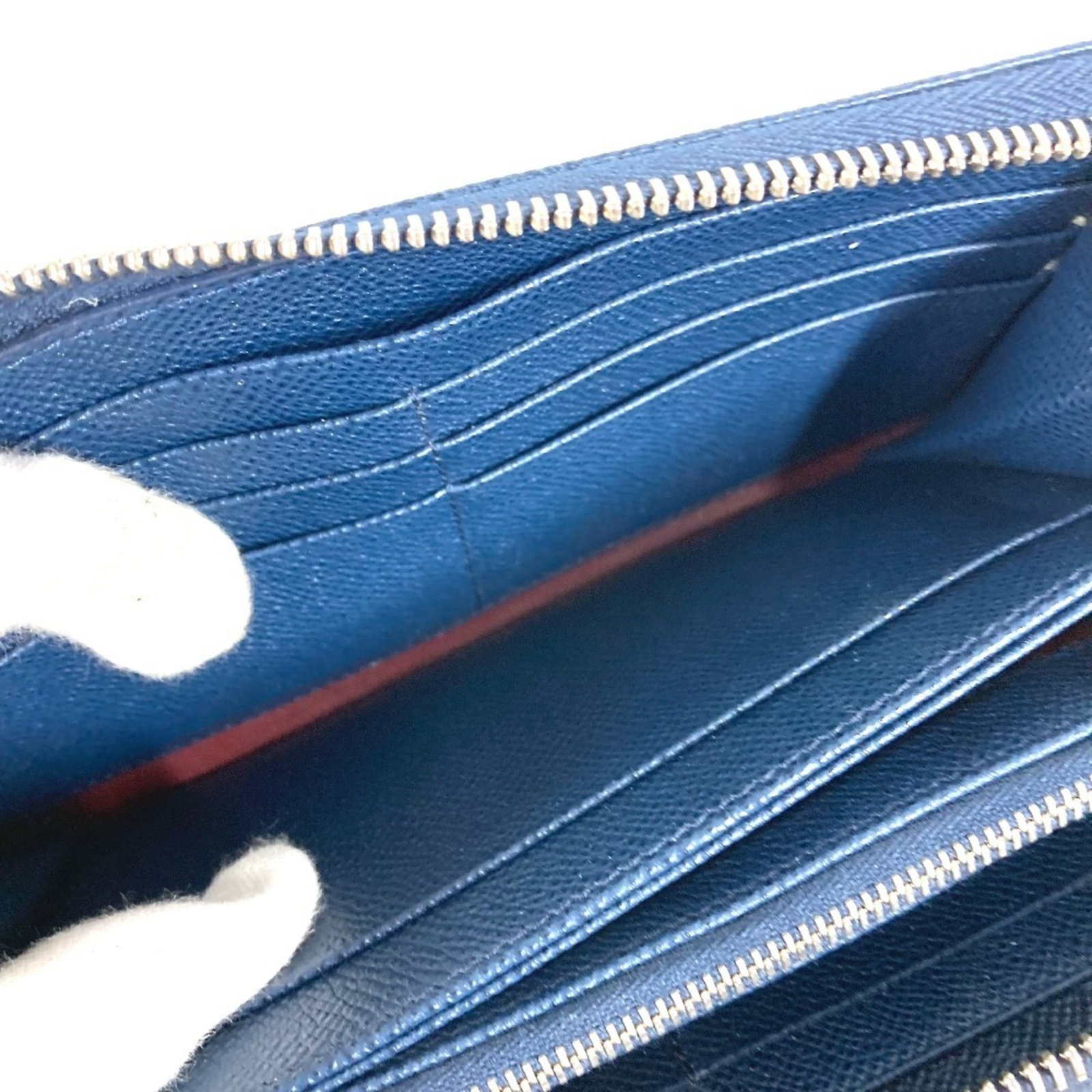 Long Bi fold Wallet Leather - 14