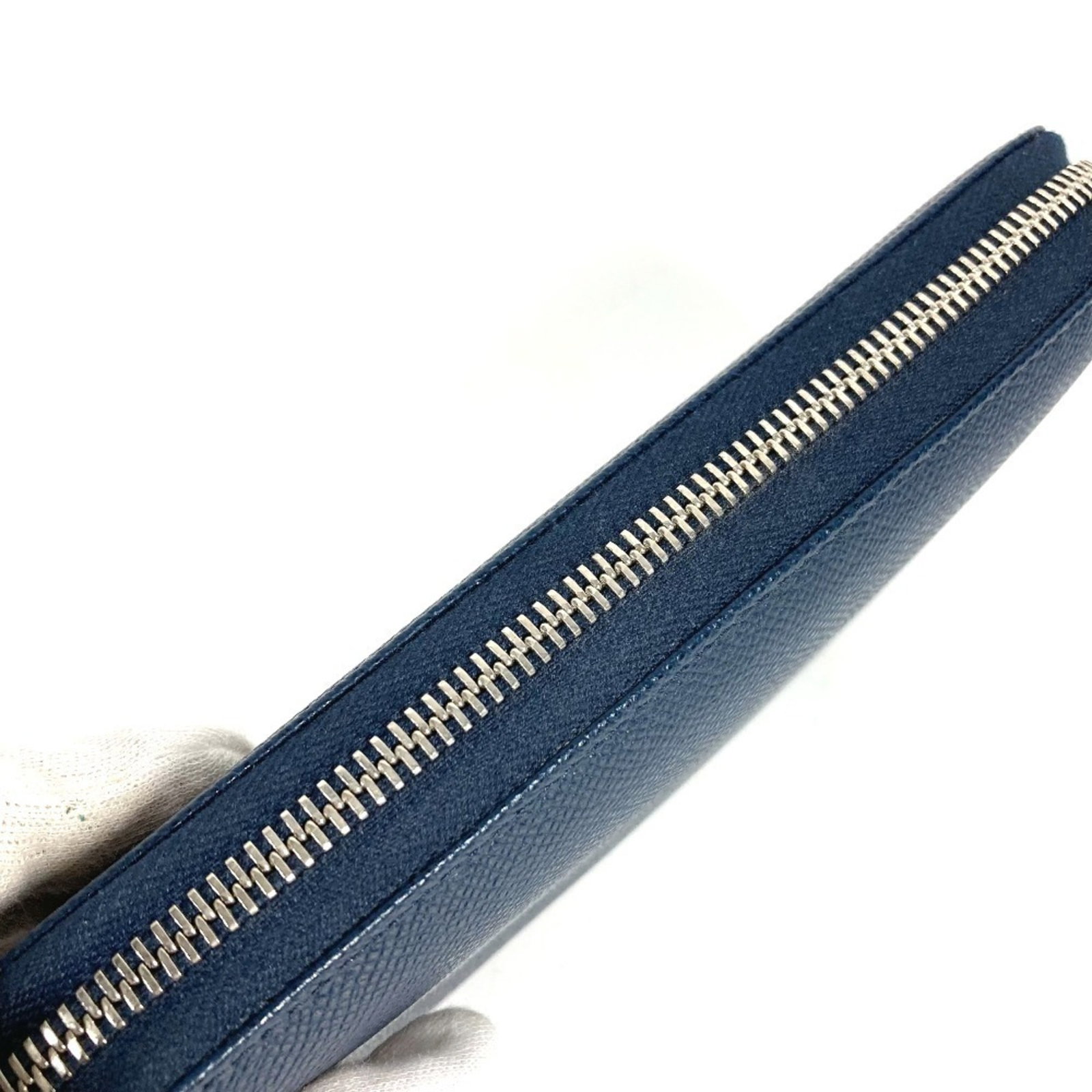 Long Bi fold Wallet Leather - 7