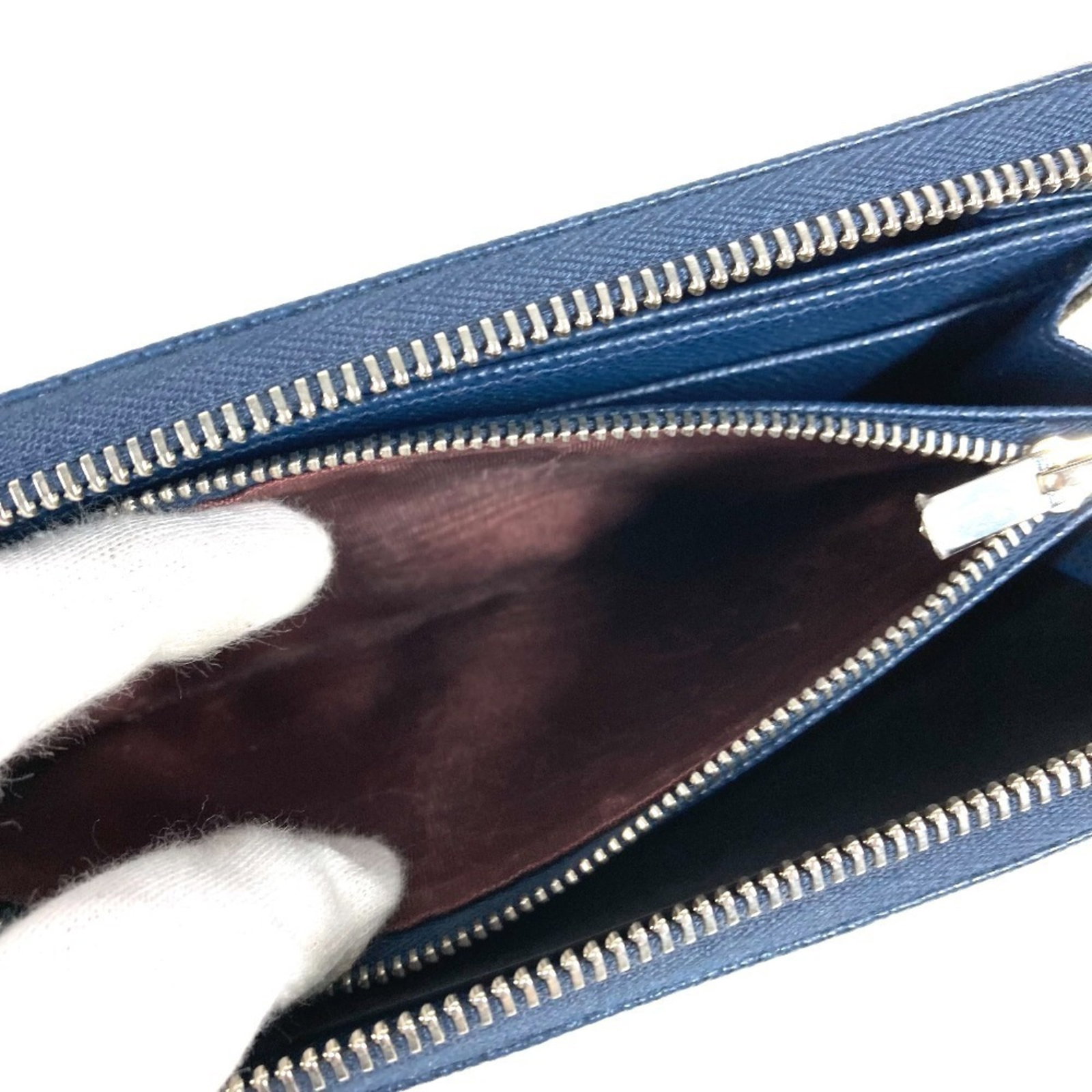Long Bi fold Wallet Leather - 9