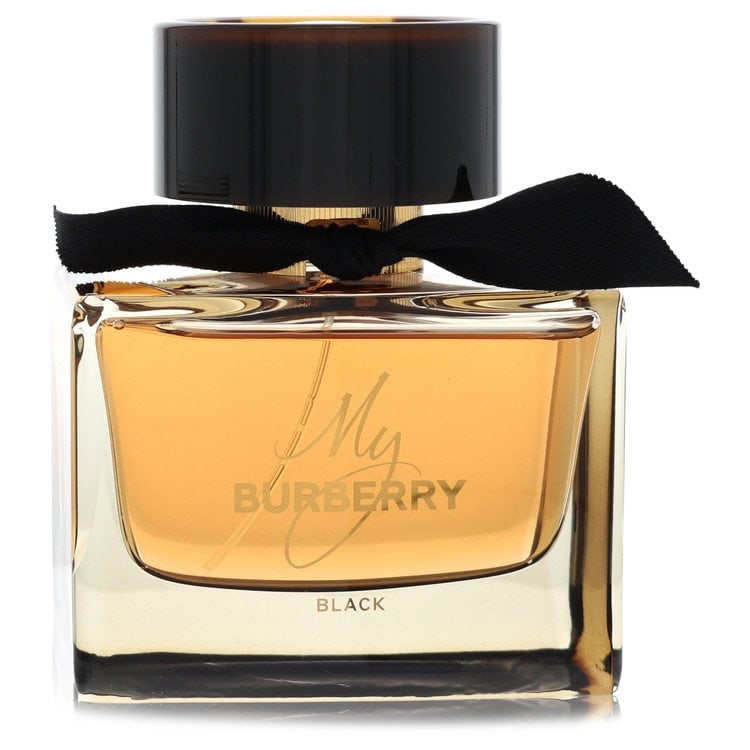 My Burberry Black by Burberry Eau De Parfum Spray (Tester) 3 oz: My Burberry Black by Burberry Eau De Parfum Spray (Tester) 3 oz Smooth and captivating, My Burberry Black by Burberry Eau De Parfum Spray (Tester) 3 oz offers a rich blend of notes that create a