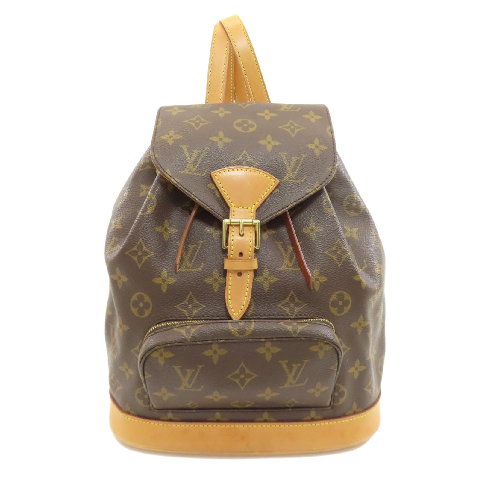 Louis Vuitton Backpack Monogram: Louis Vuitton Backpack Monogram Monogrammed with iconic Louis Vuitton design, this backpack boasts the signature monogram pattern in bold colors. Made from high-quality materials, its sleek and modern