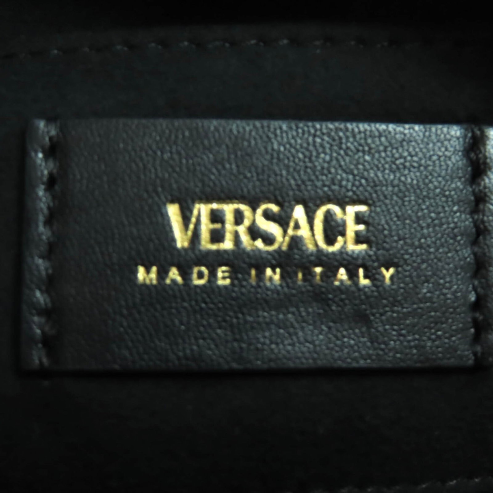 Handbag Leather Versace - 11
