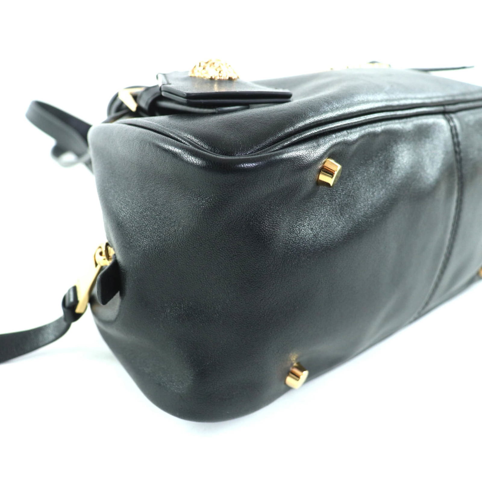 Handbag Leather Versace - 5