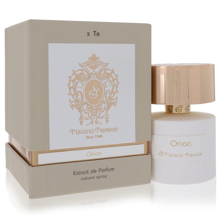 Orion by Tiziana Terenzi Extrait De Parfum Spray (Unisex) 3.38 oz: Orion by Tiziana Terenzi Extrait De Parfum Spray (Unisex) 3.38 oz Orion by Tiziana Terenzi Extrait De Parfum Spray features a blend of fruity top notes, including bergamot, pineapple, red currant, and
