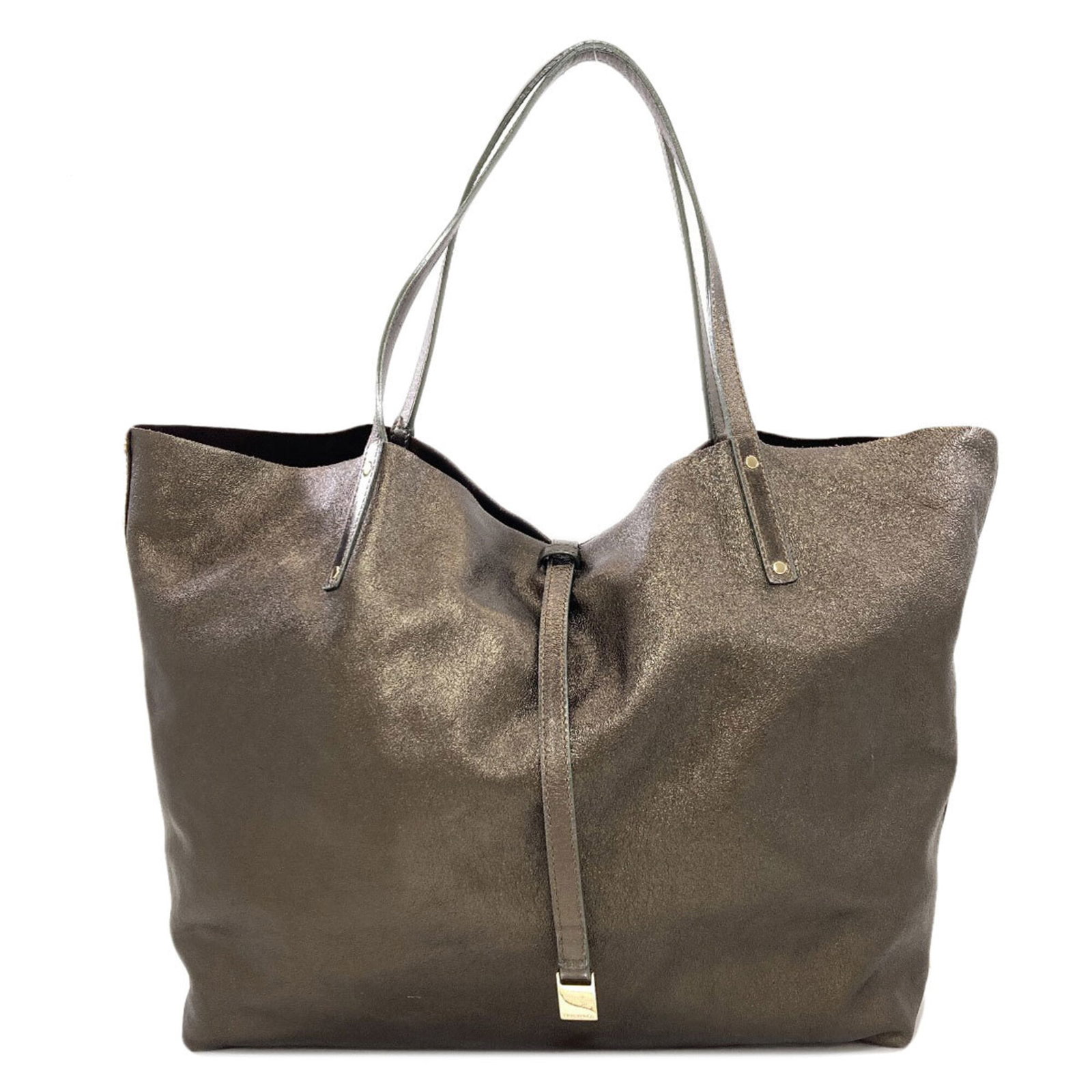 Pouch leather tote bag by Tiffany (1 of 15)