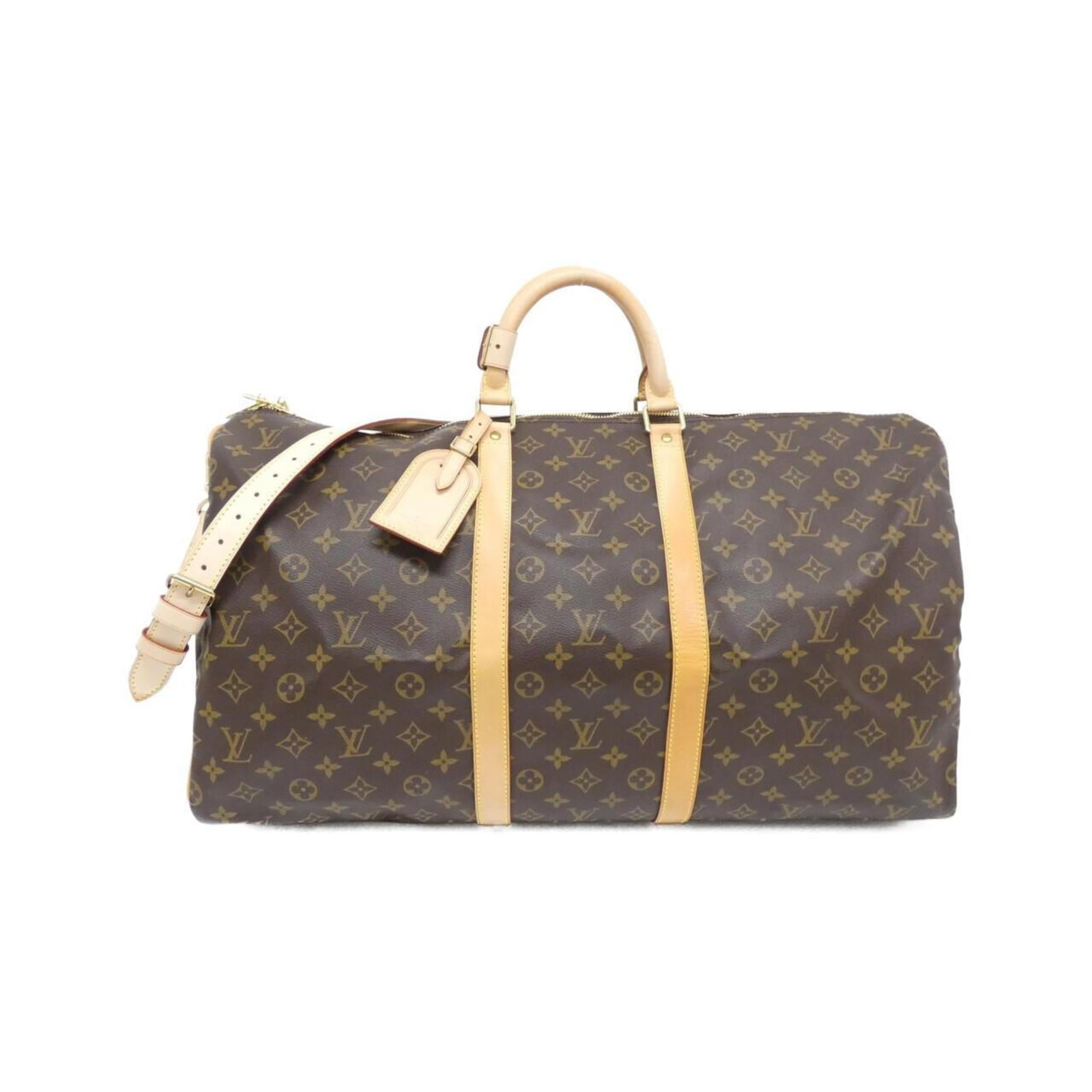 Boston Bag Coated Canvas by Louis Vuitton: Boston Bag Coated Canvas by Louis Vuitton Coated canvas construction provides durability and style to the classic Boston bag design. This iconic Louis Vuitton piece boasts a timeless brown color and