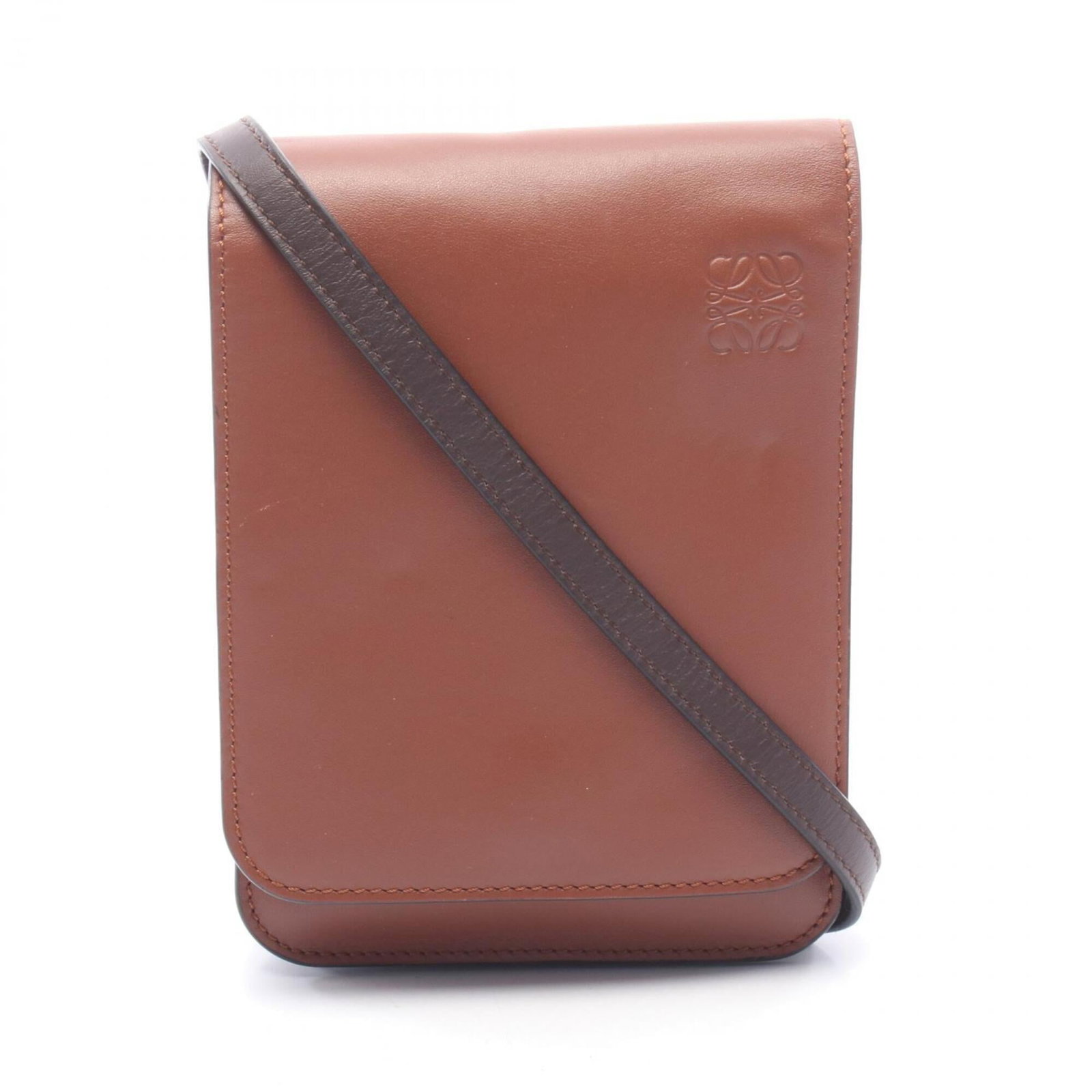 Leather Sling Bag Handbag Shoulder: Leather Sling Bag Handbag Shoulder Made from high-quality leather, this Loewe shoulder bag features a sleek and stylish design. With its compact size and comfortable strap, it's perfect for carrying