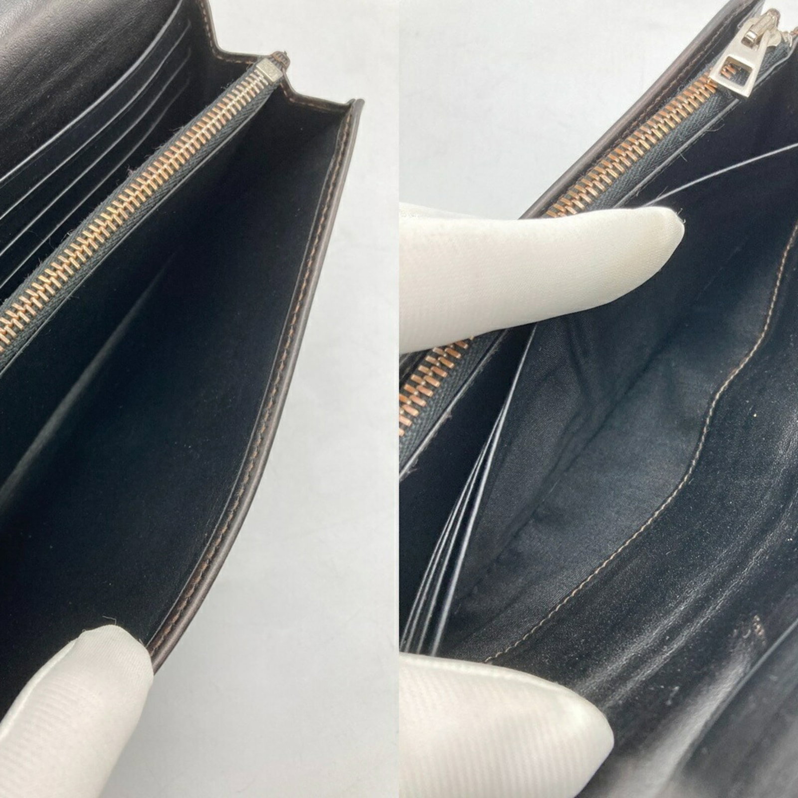 Long Wallet Bi Fold Leather - 9