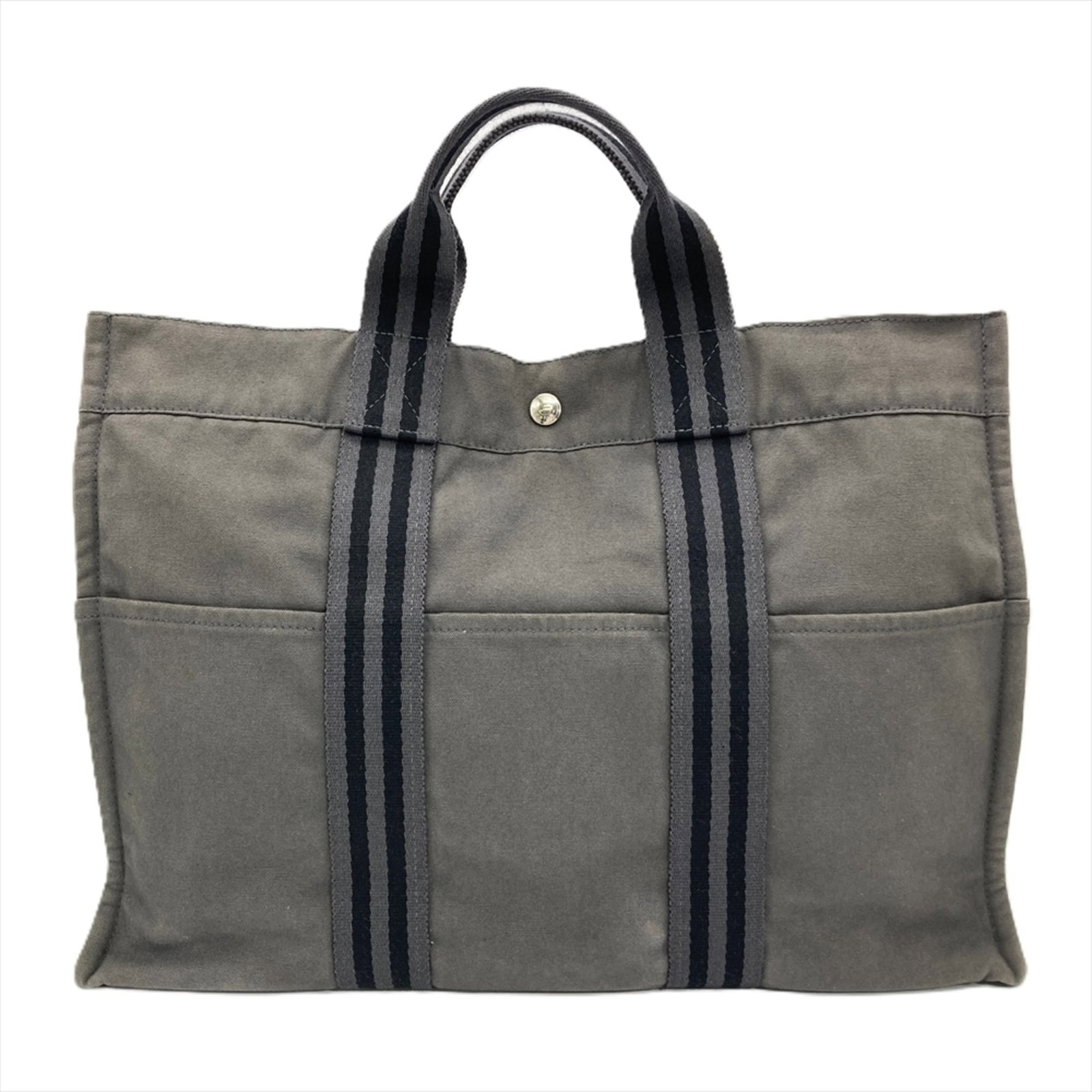Cotton Hermes Tote Bag: Cotton Hermes Tote Bag Cotton Hermes Tote Bag - A stylish and versatile tote bag made from high-quality cotton, featuring a classic gray color. Measuring 30cm x 42cm x 11cm, it's the perfect size for 