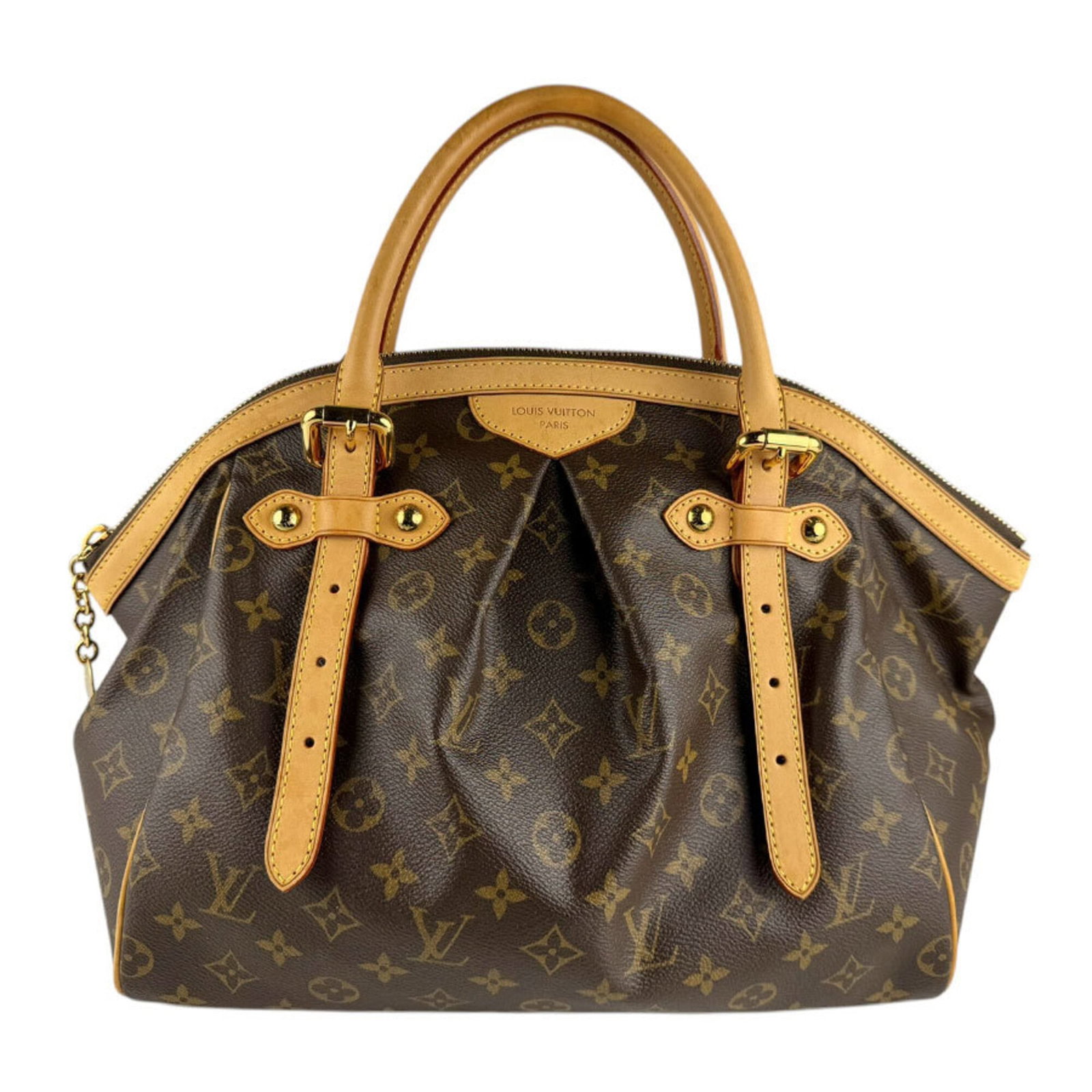 Louis Vuitton Handbag Monogram: Louis Vuitton Handbag Monogram Monogram pattern in brown, a classic design element of Louis Vuitton's iconic handbags. Made from high-quality materials, the M40144 features a timeless size and sleek