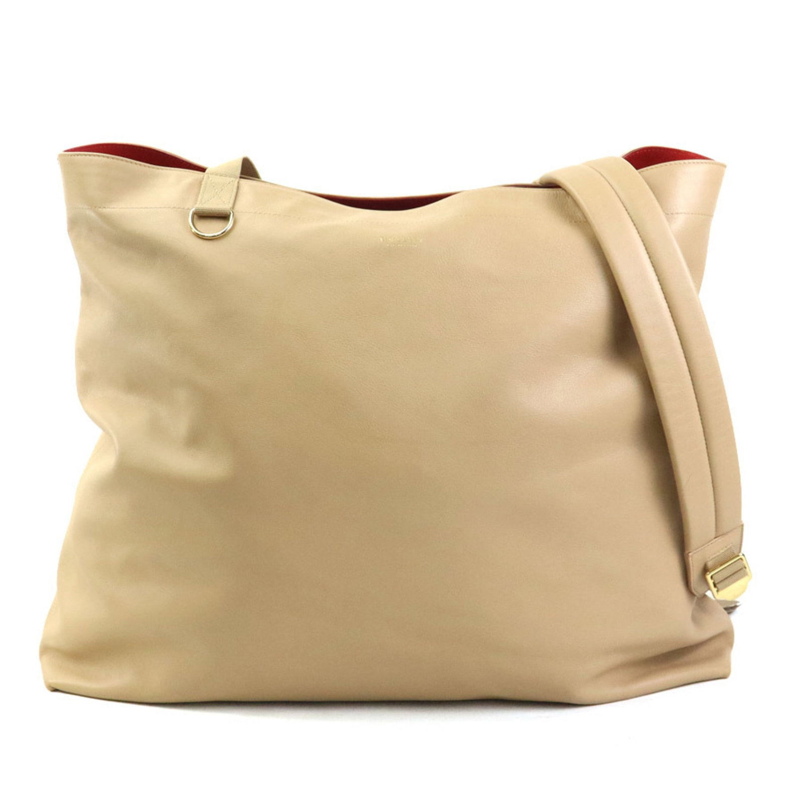 Shoulder Bag Leather Burberry: Shoulder Bag Leather Burberry This classic Burberry Country shoulder bag is crafted from high-quality leather, featuring a timeless beige color. Measuring 46cm x 53cm x 13cm, it offers ample space