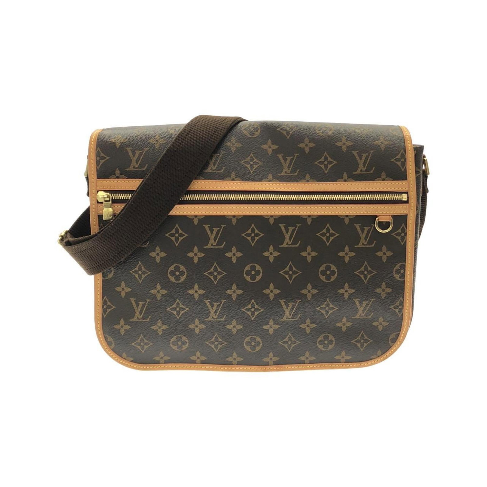 Shoulder bag coated canvas by Louis Vuitton: Shoulder bag coated canvas by Louis Vuitton Coated canvas by Louis Vuitton, featuring a classic design with a signature maroon color. This shoulder bag measures 28.5cm x 36cm x 8cm and boasts a