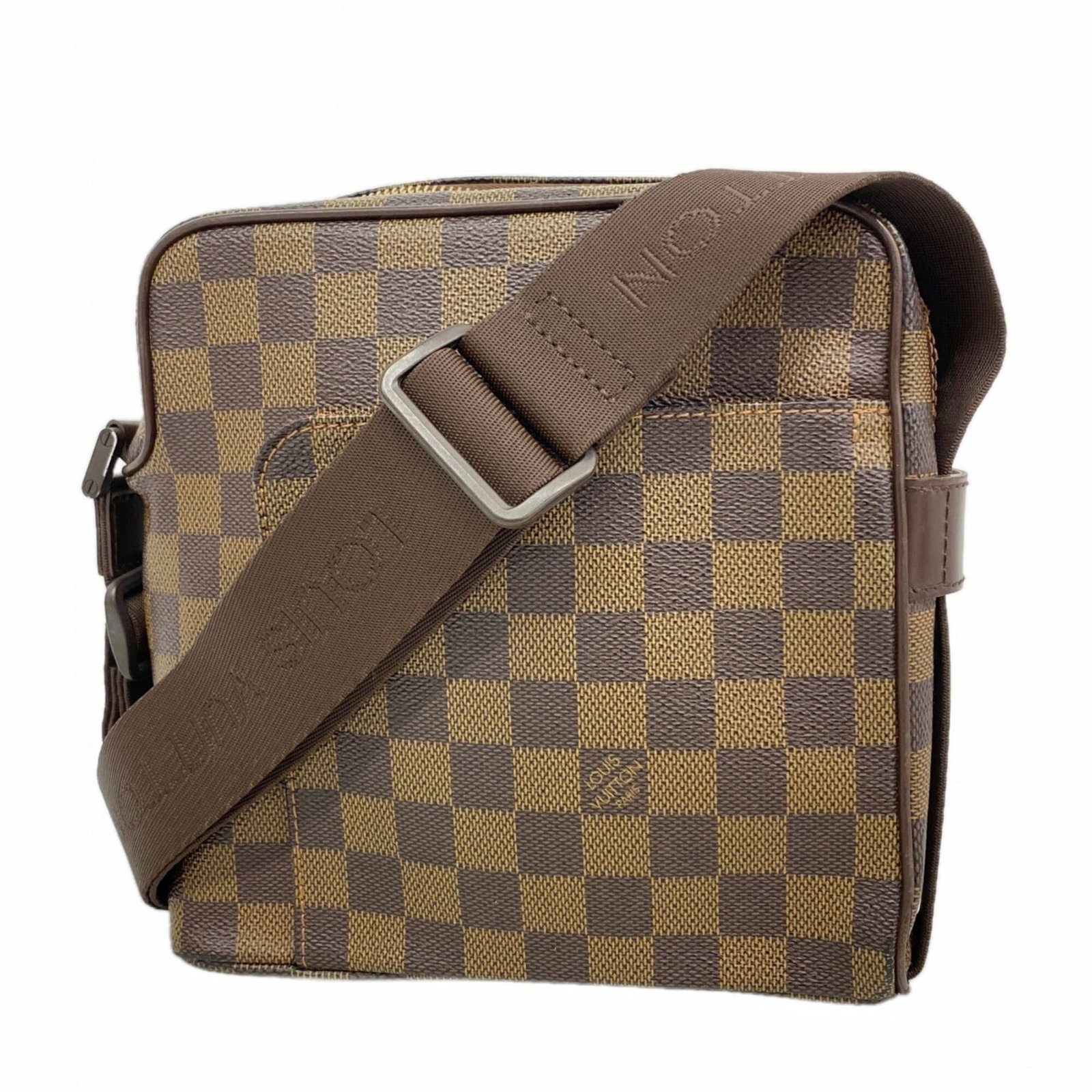 Shoulder bag from Louis Vuitton: Shoulder bag from Louis Vuitton 20cm x 20cm x 7cm Louis Vuitton Ebene Shoulder Bag - A stylish and compact shoulder bag from the iconic French fashion brand, featuring a signature monogram pattern. Th