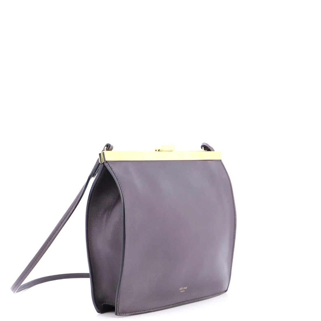 Celine Clasp Crossbody Bag Leather Mini - 2