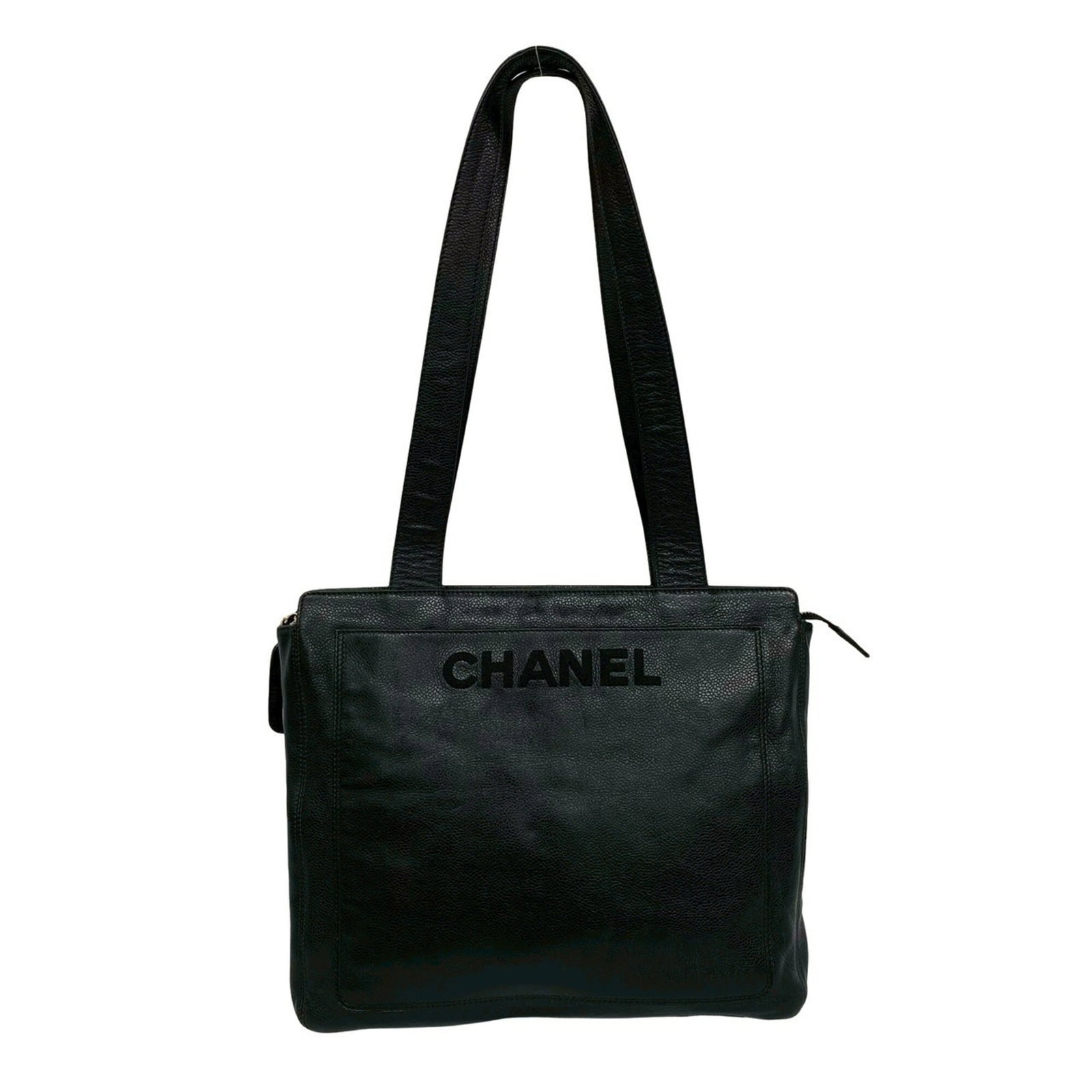 Chanel Shoulder Bag Tote Bag Grained Calfskin (1 of 10)