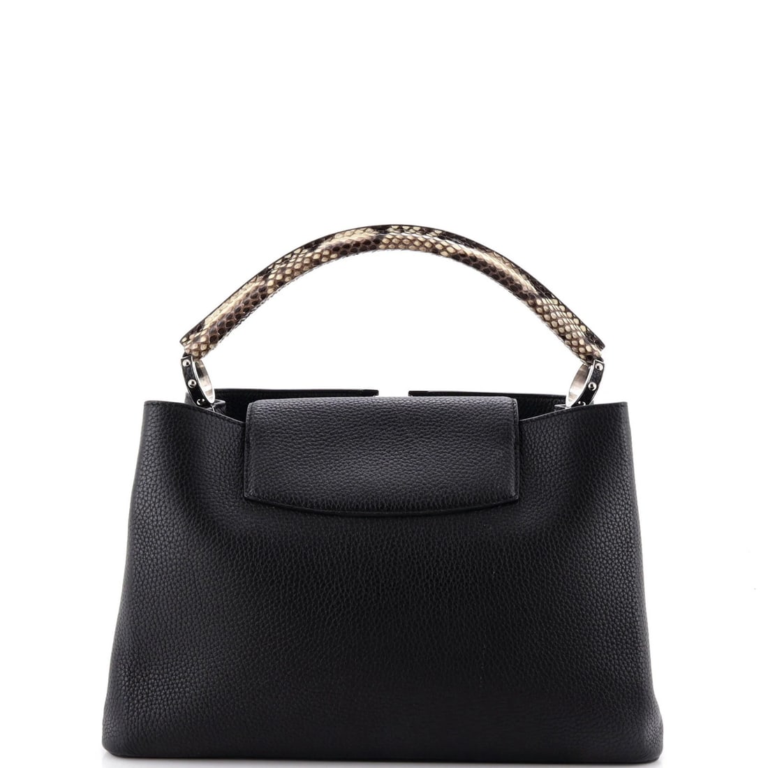 Louis Vuitton Capucines Bag with Leather Python MM - 3