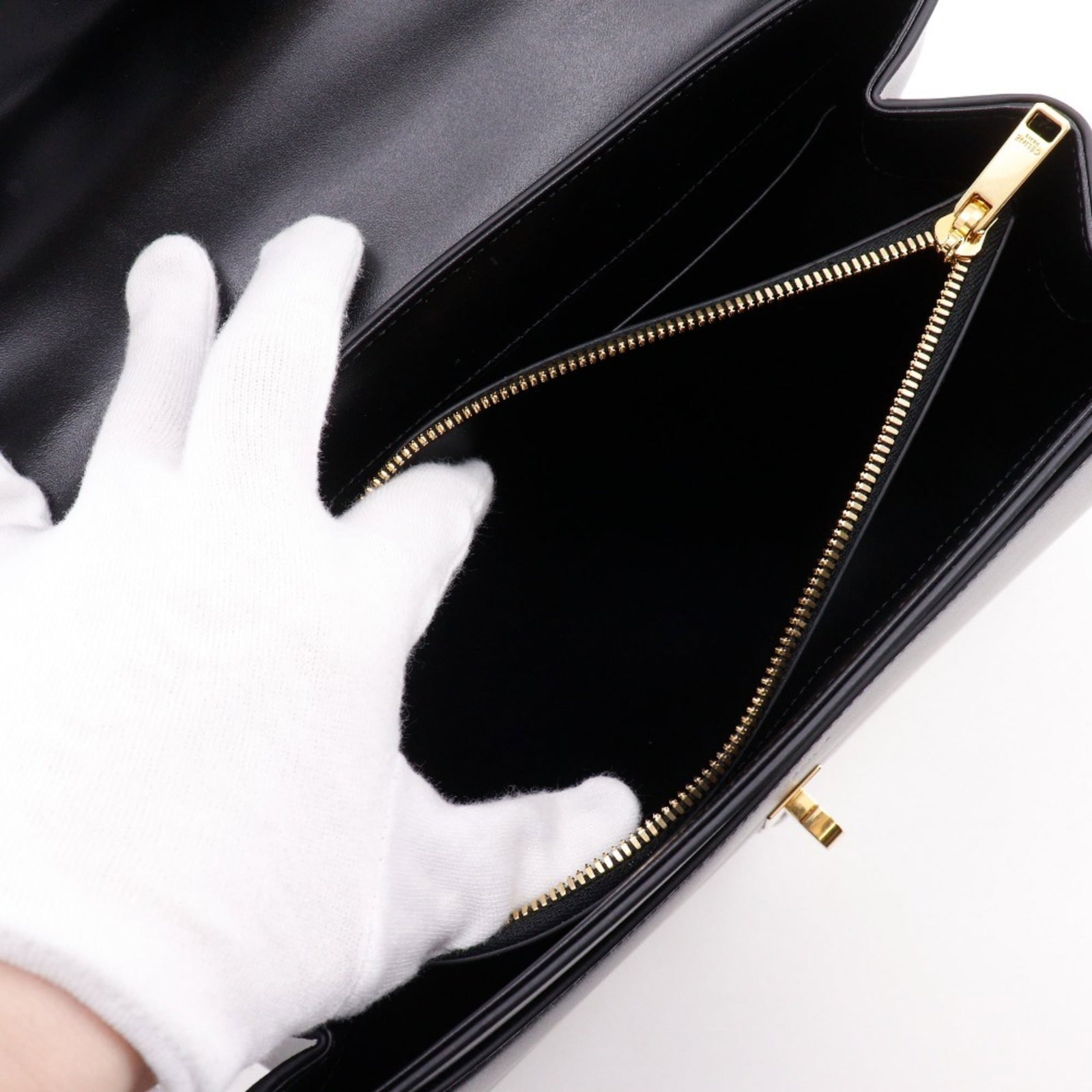 Handbag Celine Leather - 7