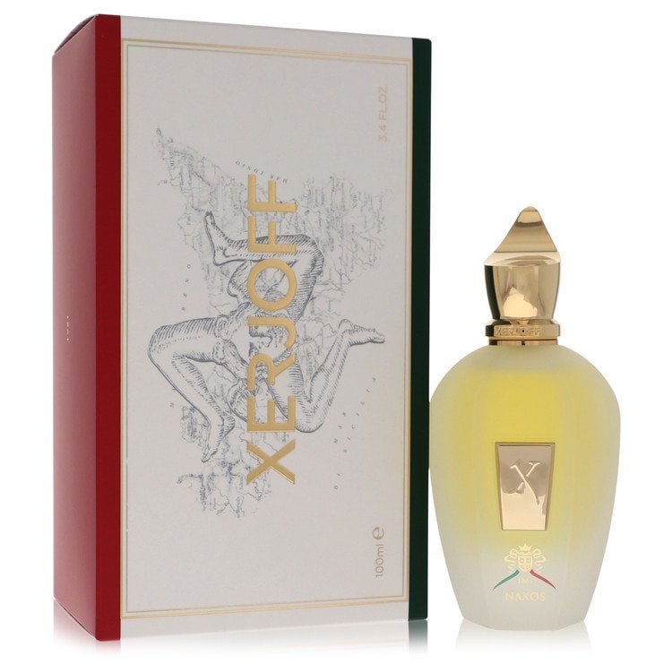 XJ 1861 Naxos by Xerjoff Eau De Parfum Spray (Unisex) 3.4 oz: XJ 1861 Naxos by Xerjoff Eau De Parfum Spray (Unisex) 3.4 oz The XJ 1861 Naxos by Xerjoff Eau De Parfum Spray features a blend of calming lavender, bright citrus notes, and rich spicy accords. This Me