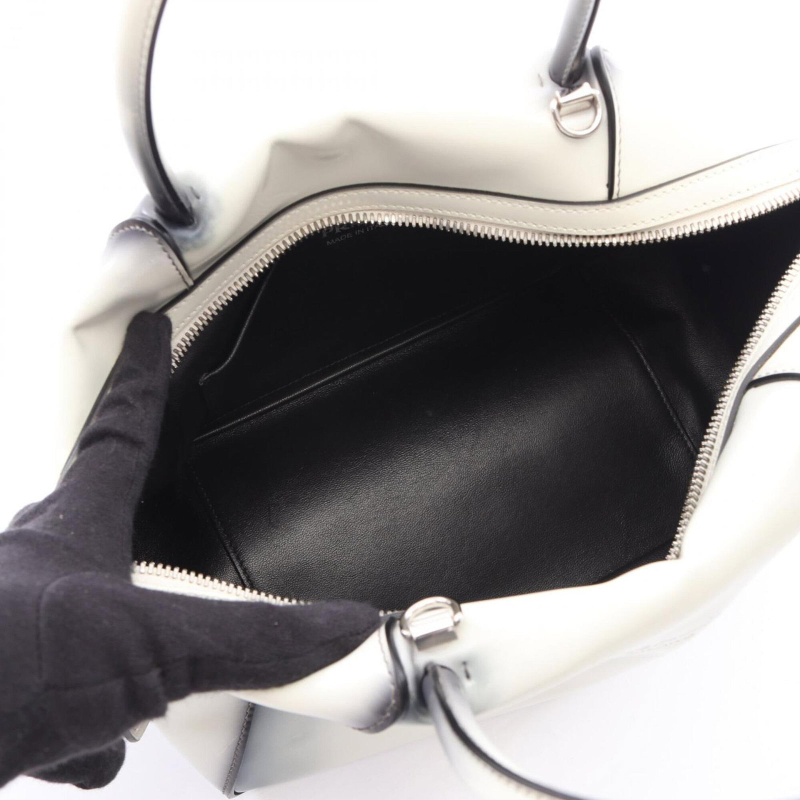 Handbag leather by Prada - 3
