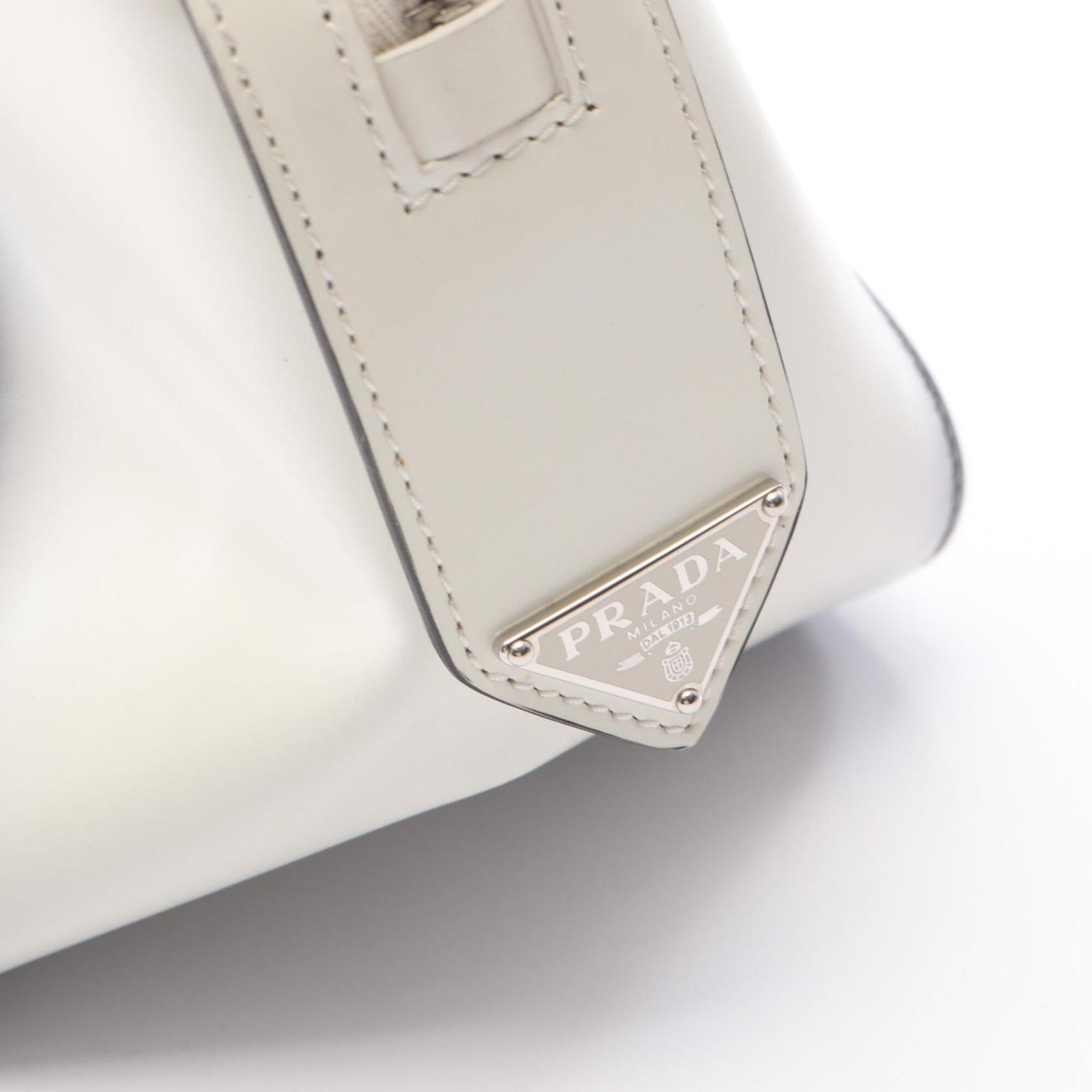 Handbag leather by Prada - 8