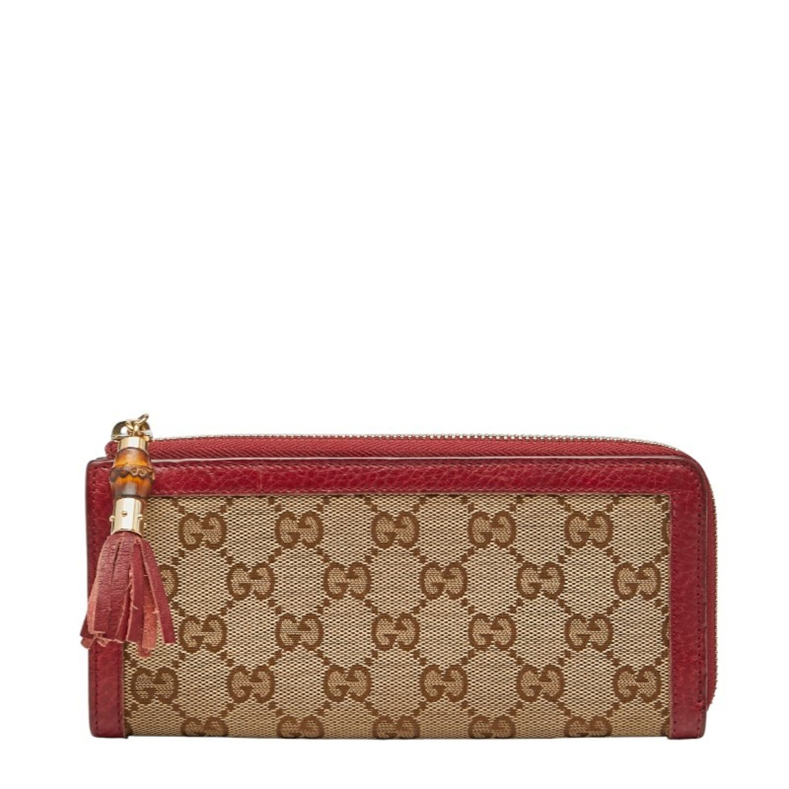 Gucci Long Wallet (Bi-Fold) Canvas Leather: Gucci Long Wallet (Bi-Fold) Canvas Leather Gucci Long Wallet (Bi-Fold) Canvas Leather features a classic design with a bi-fold layout, making it easy to carry essentials in style. Crafted from