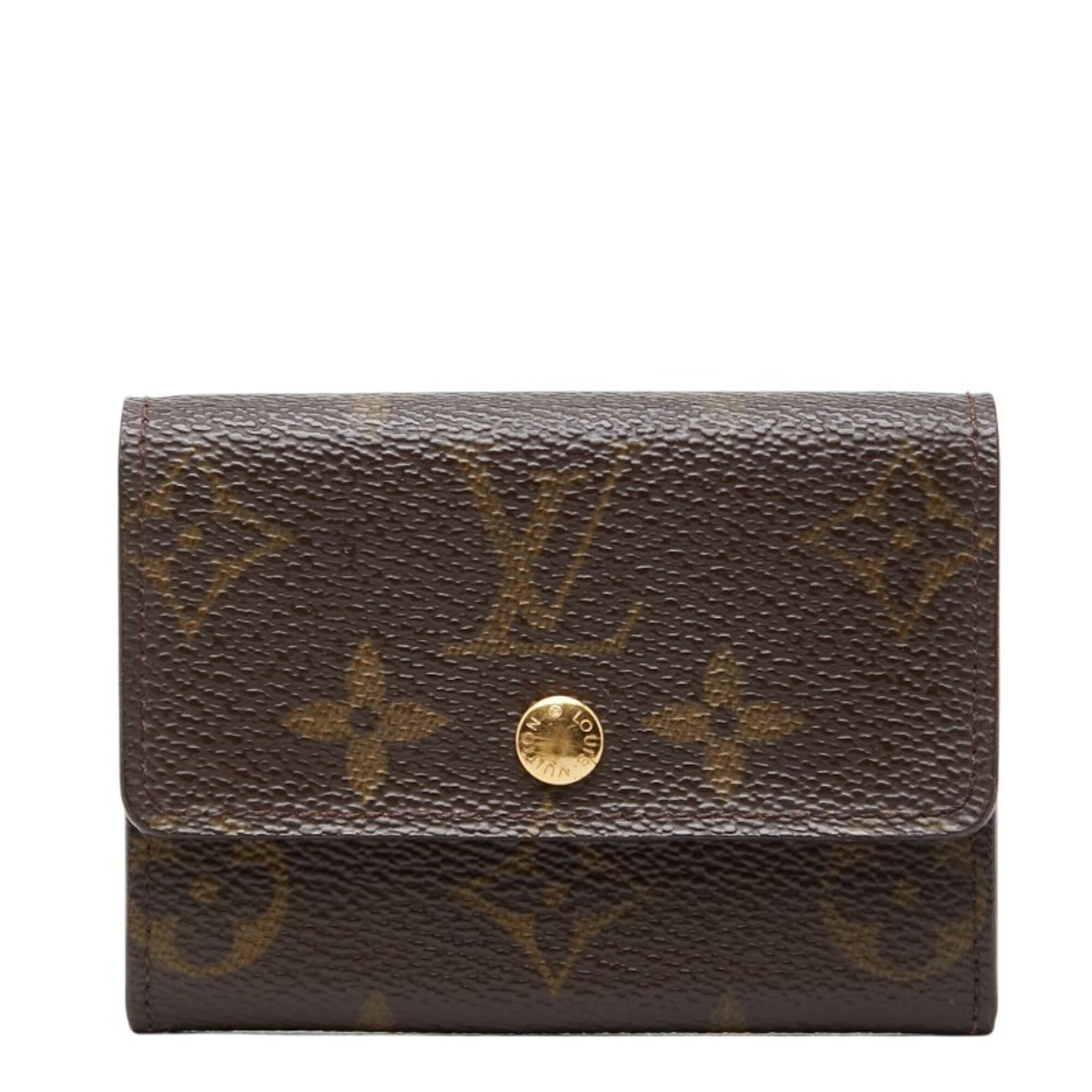 Louis Vuitton Coin Purse/ Coin Case Pvc Leather: Louis Vuitton Coin Purse/ Coin Case Pvc Leather This Louis Vuitton Coin Purse/ Coin Case features the iconic Monogram pattern in brown PVC and leather. Measuring 7cm x 9.5cm x 2cm, it's a compact acce