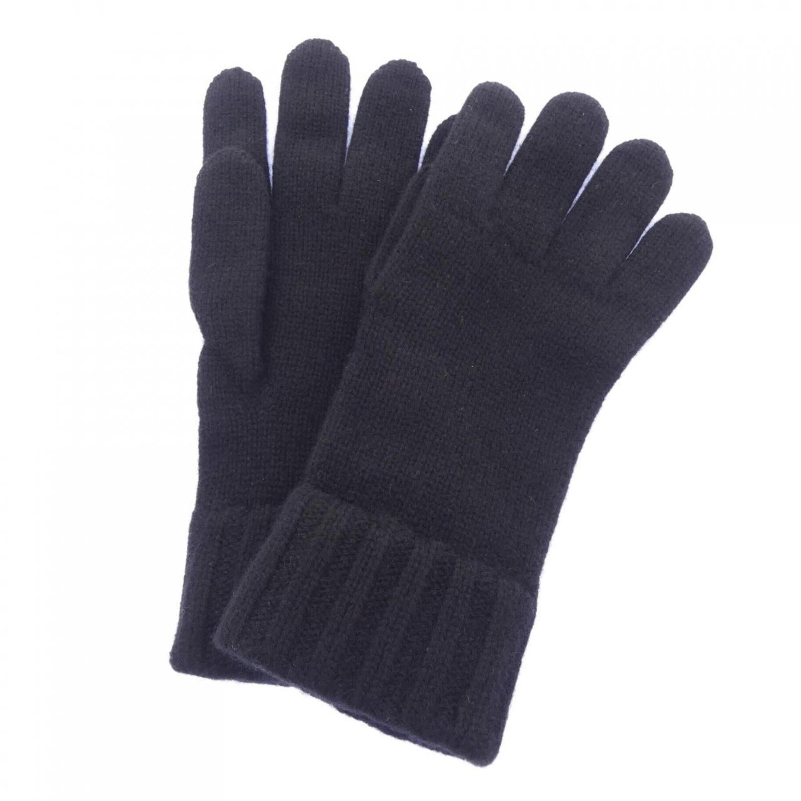 Hermes Warm Gloves Cashmere 100%: Hermes Warm Gloves Cashmere 100% Black cashmere gloves from Hermes, made with 100% cashmere material. Measuring 17cm in width and 27cm in length, these warm gloves feature a sleek design. Made from hi