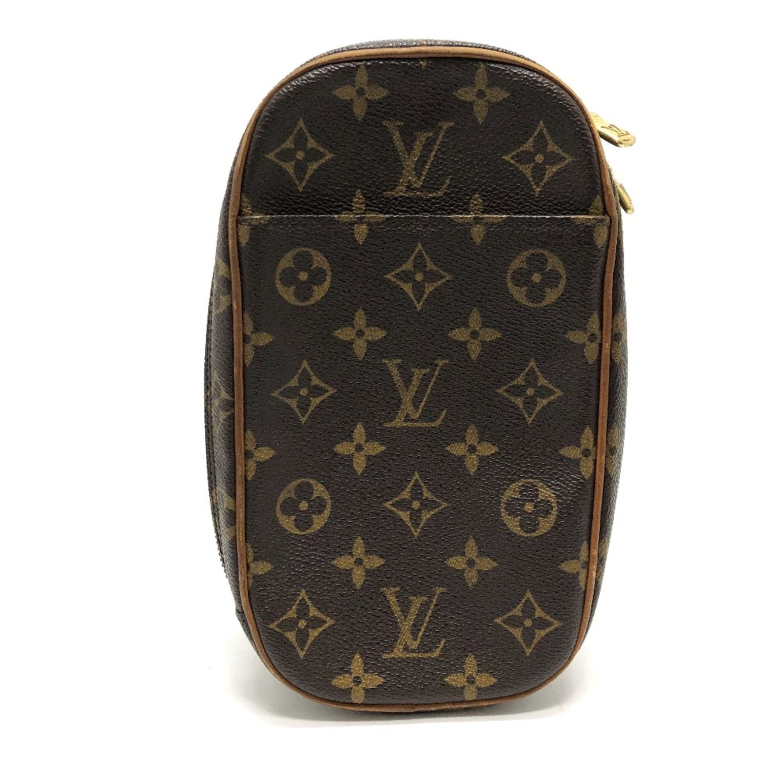 Vuitton Louis Other Bag Shoulder: Vuitton Louis Other Bag Shoulder Brown Louis Vuitton M51870 Shoulder Bag with signature. This shoulder bag features a brown color, measures 13cm x 23cm x 4cm, and has a serial number CA0024. Its