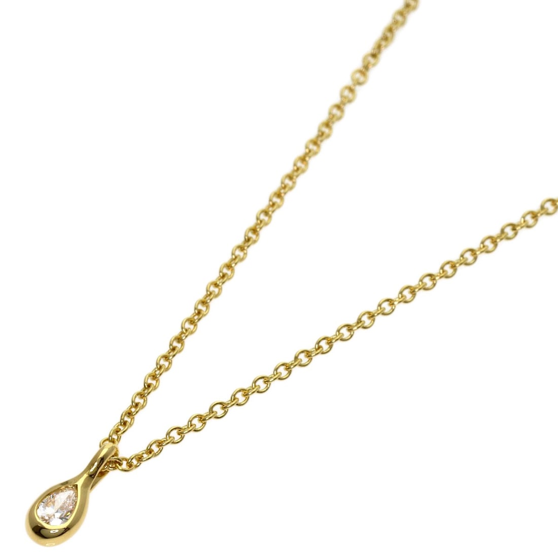 Tiffany & Co BY SHAPE DIAMOND NECKLACE PAIR K18 YELLOW GOLD: Tiffany & Co BY SHAPE DIAMOND NECKLACE PAIR K18 YELLOW GOLD Tiffany & Co's BY SHAPE DIAMOND NECKLACE PAIR K18 YELLOW GOLD boasts a striking gold metal exterior, showcasing the elegance of K18 yellow g