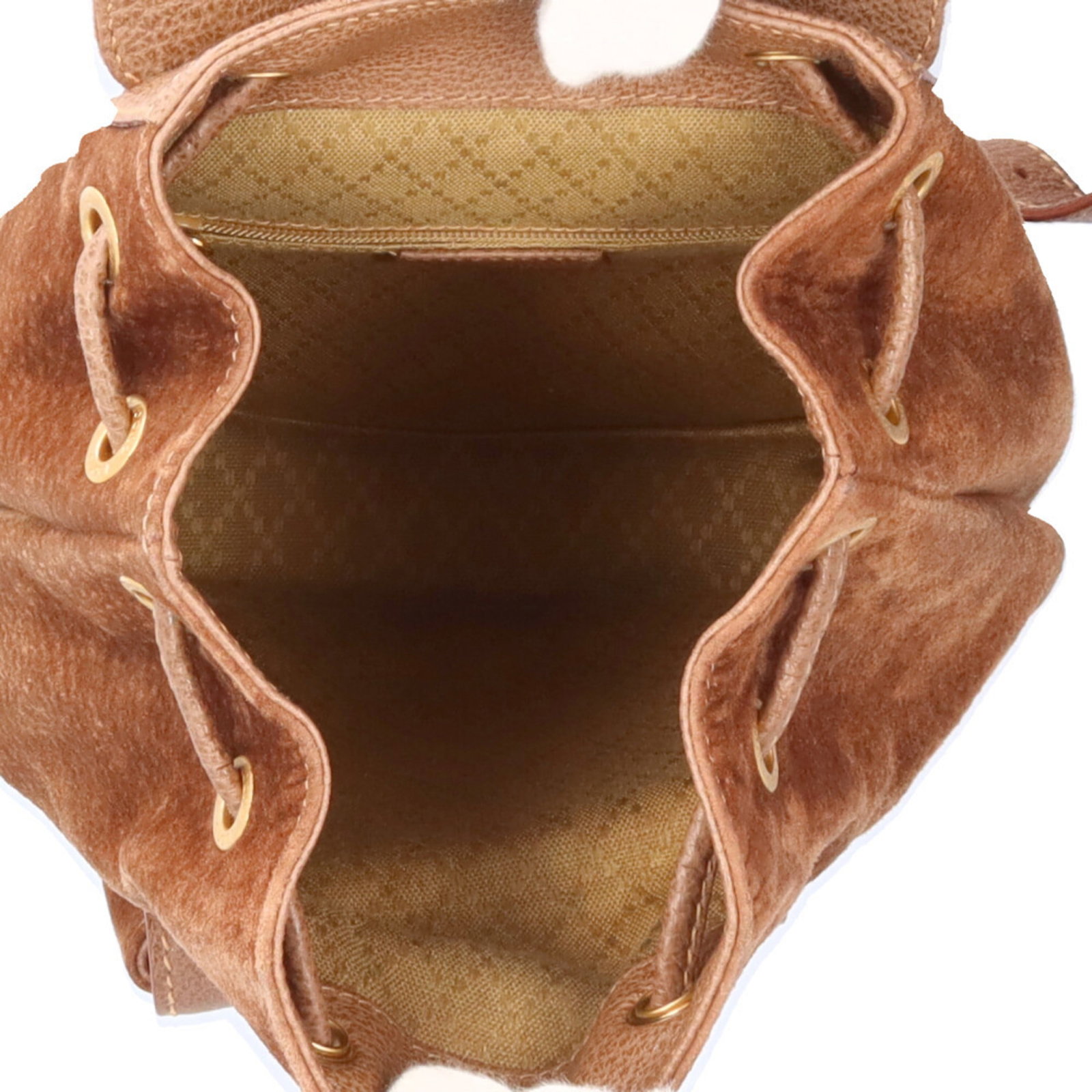 Suede Leather Backpack - 6