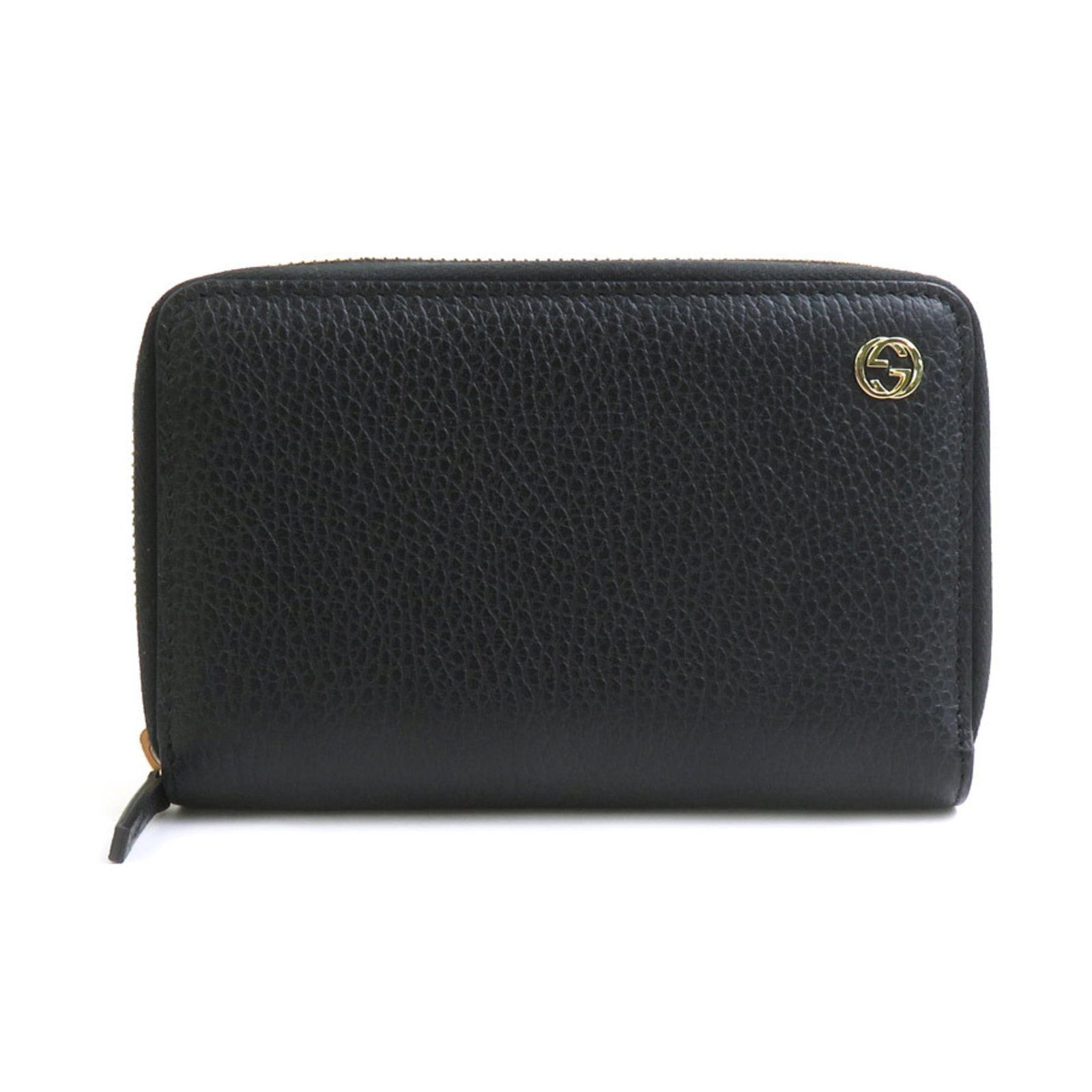 Gucci Bi Fold Wallet: Gucci Bi Fold Wallet The Gucci Bi Fold Wallet features sleek, modern design with a black finish. Made in Italy, it boasts a compact size and comes with a luxurious box for storage. This stylish