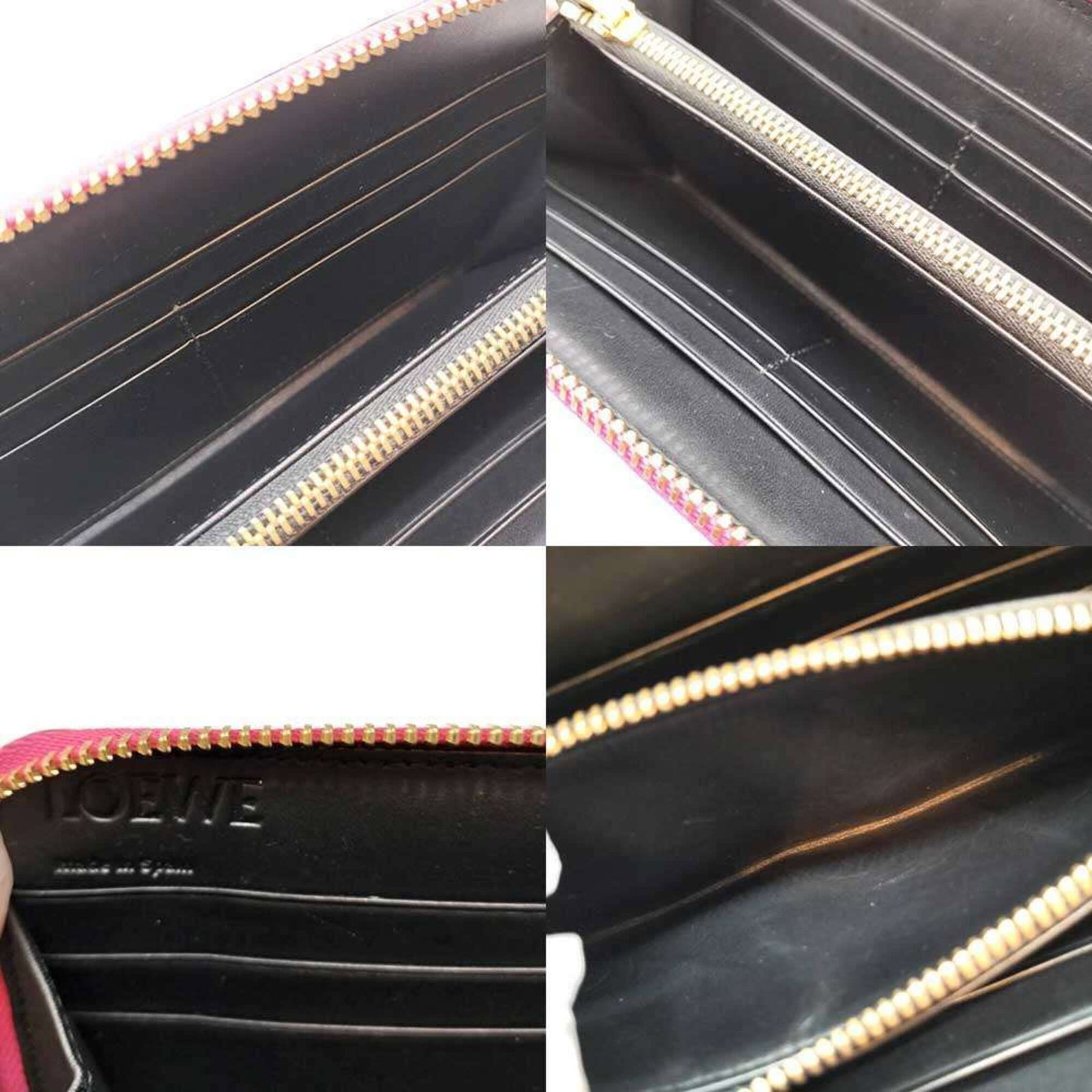 Long Wallet Bi Fold Leather - 5