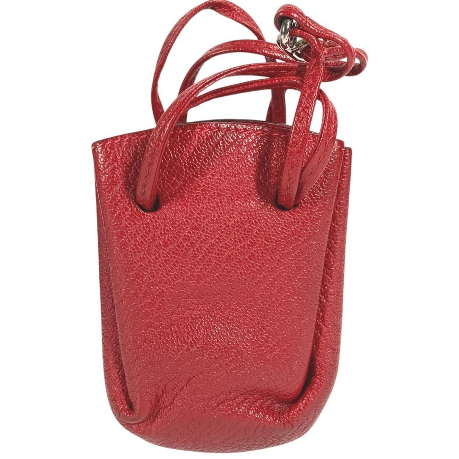 Leather Pouch Hermes: Leather Pouch Hermes This iconic leather pouch from the Hermes Vespa collection boasts a striking red color and sleek design, measuring 10cm x 7.5cm in size. Made from high-quality leather, its classi
