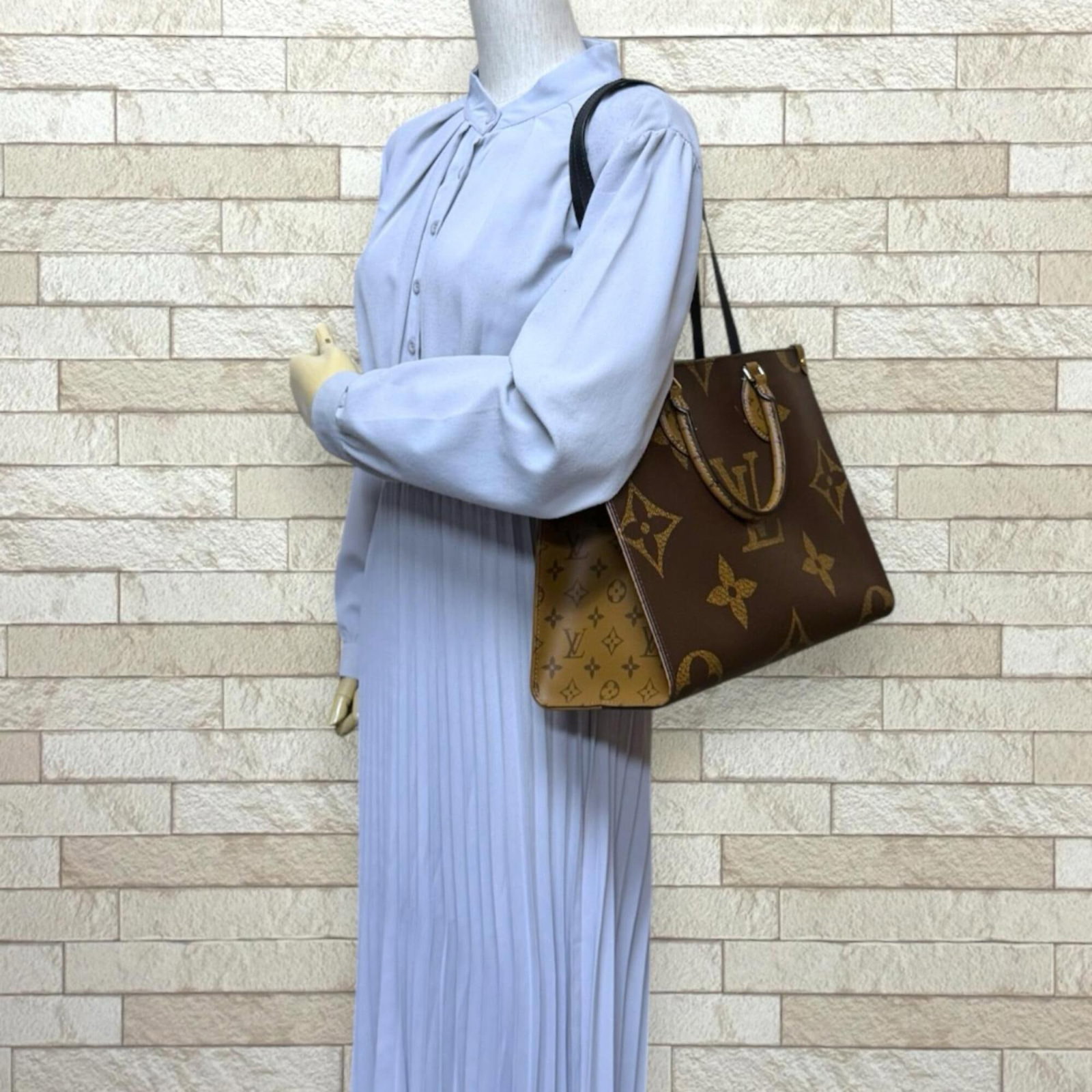 Tote bag monogram reverse Louis Vuitton - 2