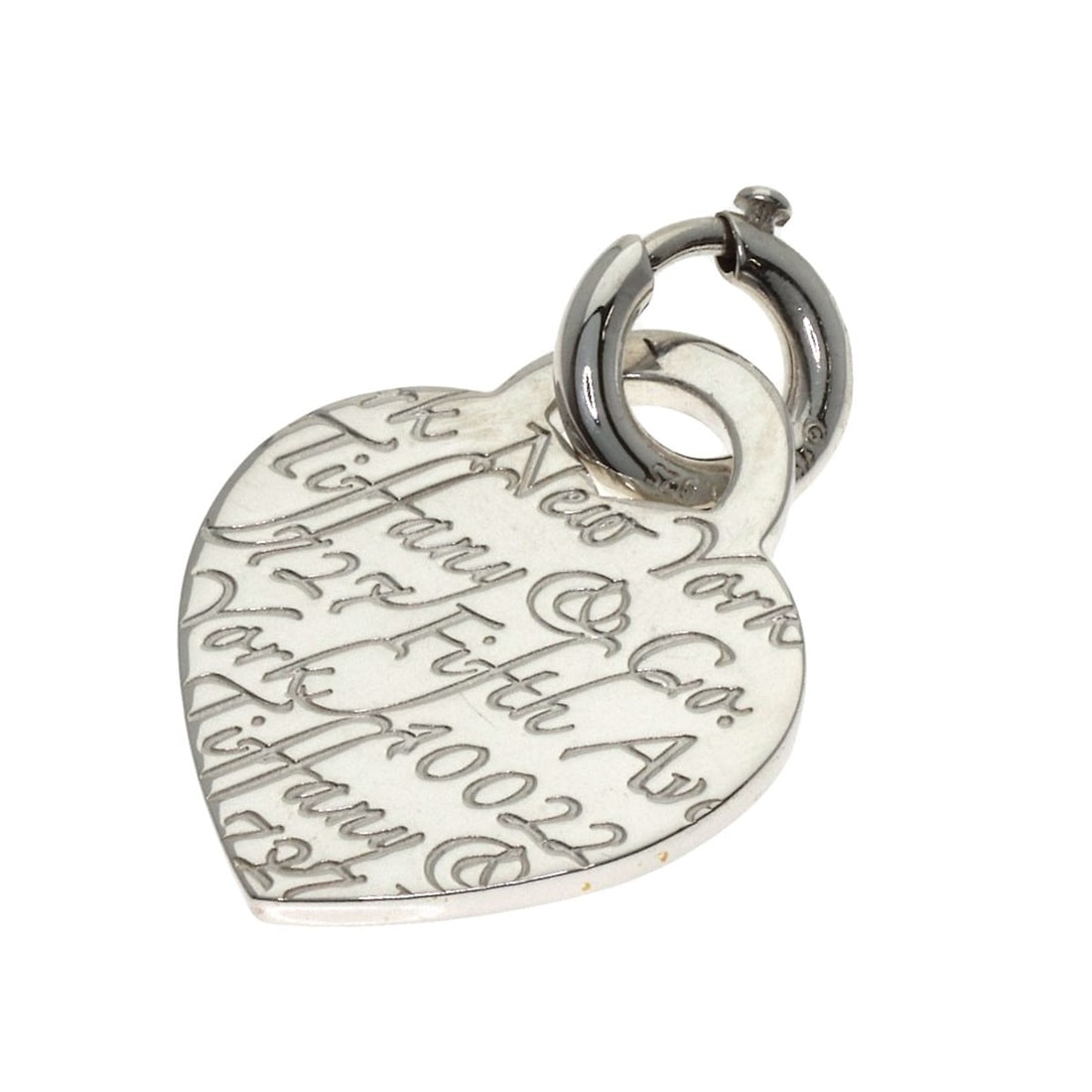 Tiffany Co Heart Notes Top Pendant Silver: Tiffany Co Heart Notes Top Pendant Silver Item Specifics: Brand: TIFFANY&Co. Style: Pendant top Material: Silver Color: Silver Metal: SV Main Stone: No stone Type: Pendant top Exterior Color: Silver