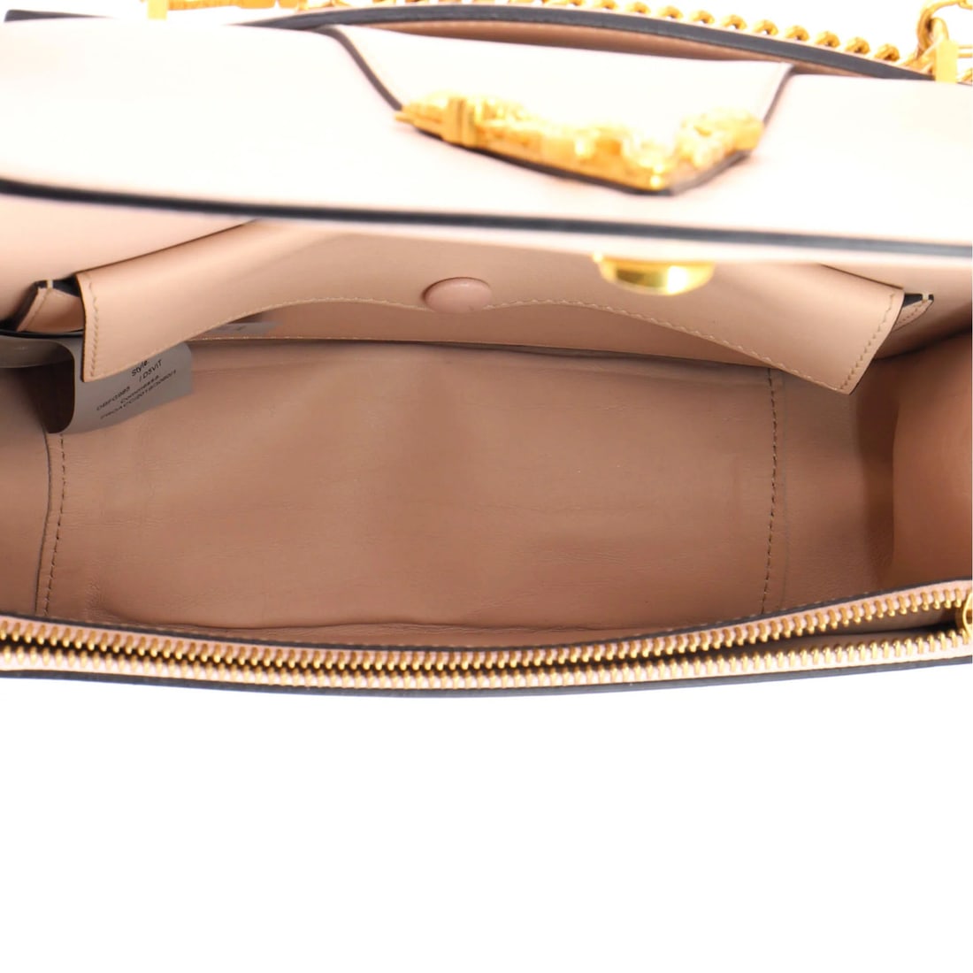 Versace Virtus Flap Shoulder Bag Leather Small - 5